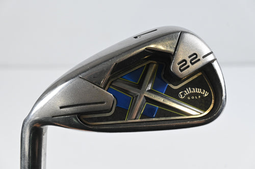 Left Hand Callaway X-22 #7 Iron / Regular Flex Callaway 75 Shaft