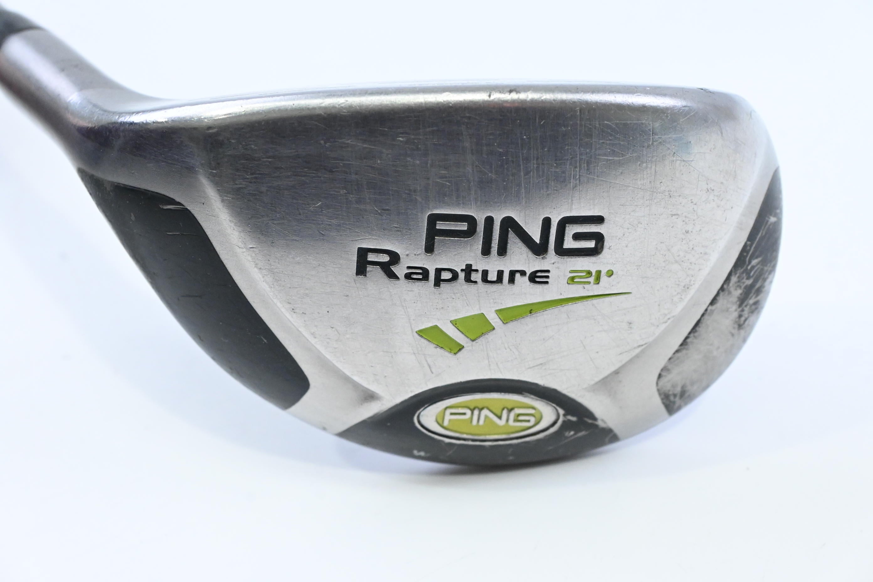 Left Hand Ping Rapture #3 Hybrid / 21 Degree / Regular Flex Ping TFC 909H Shaft
