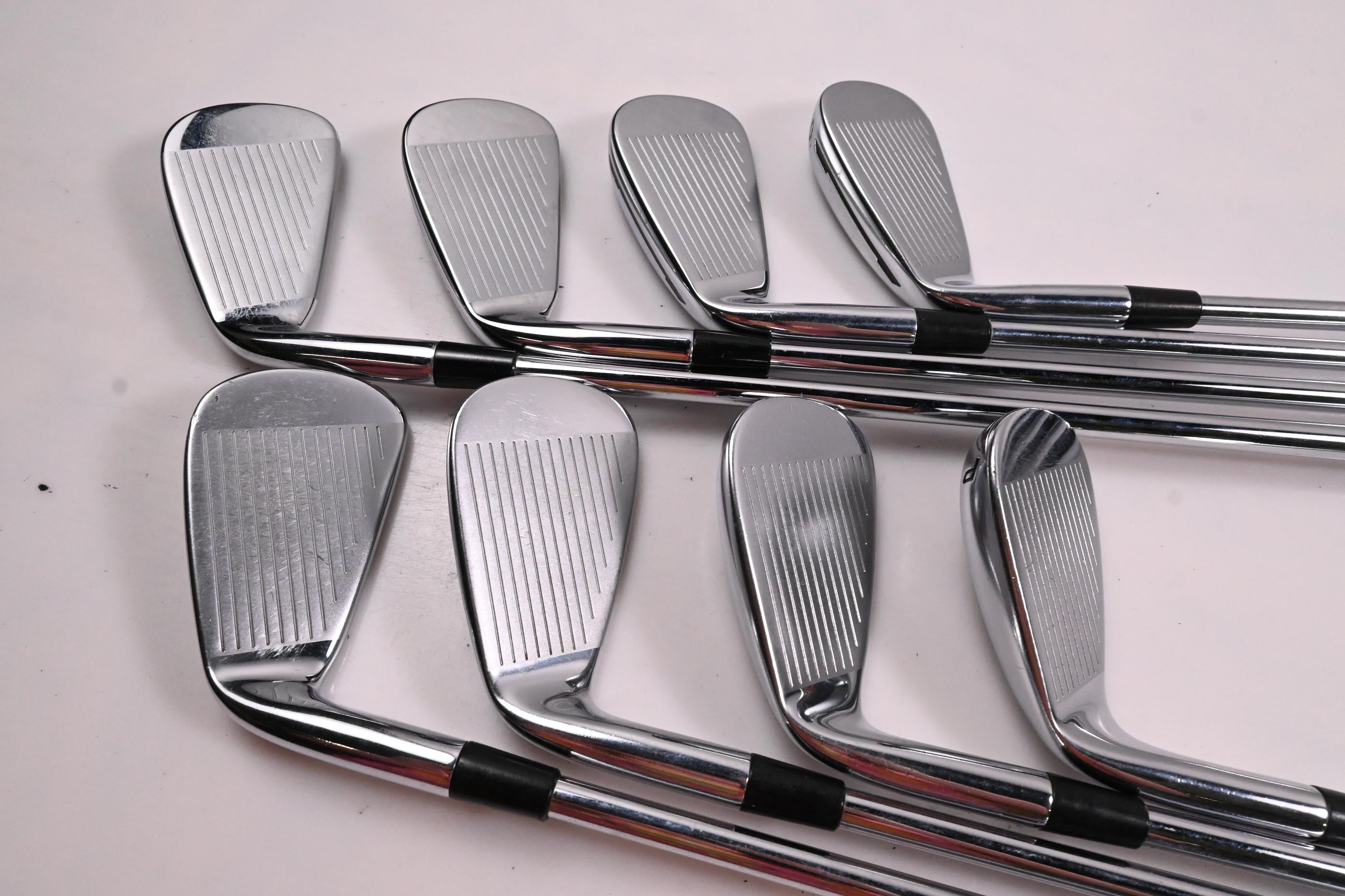Taylormade SLDR Irons / 3-PW / Stiff Flex KBS Tour C-Taper 90 Shafts