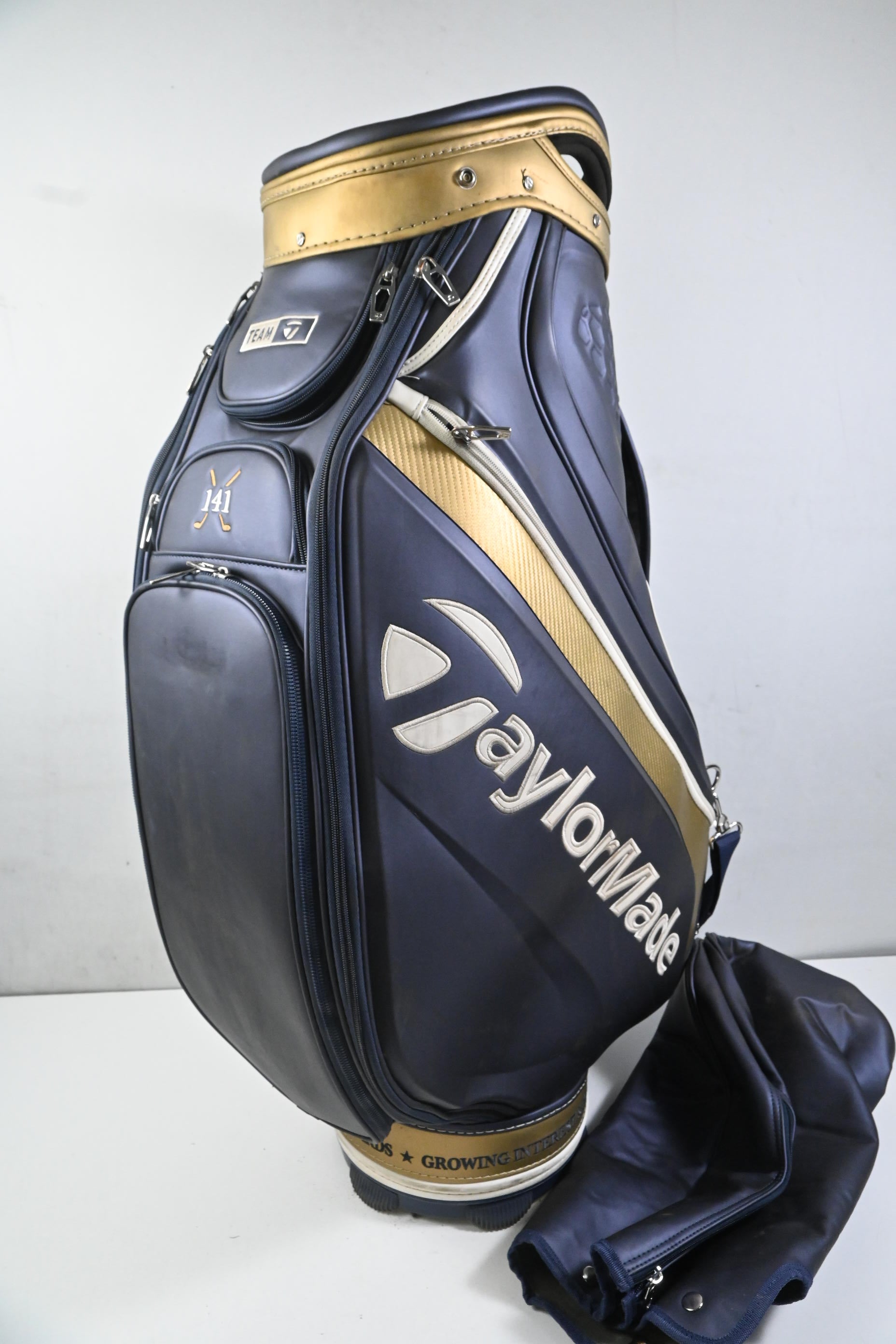 Taylormade Team T 141 Tour Bag / 6-Way Divider / Navy, Gold