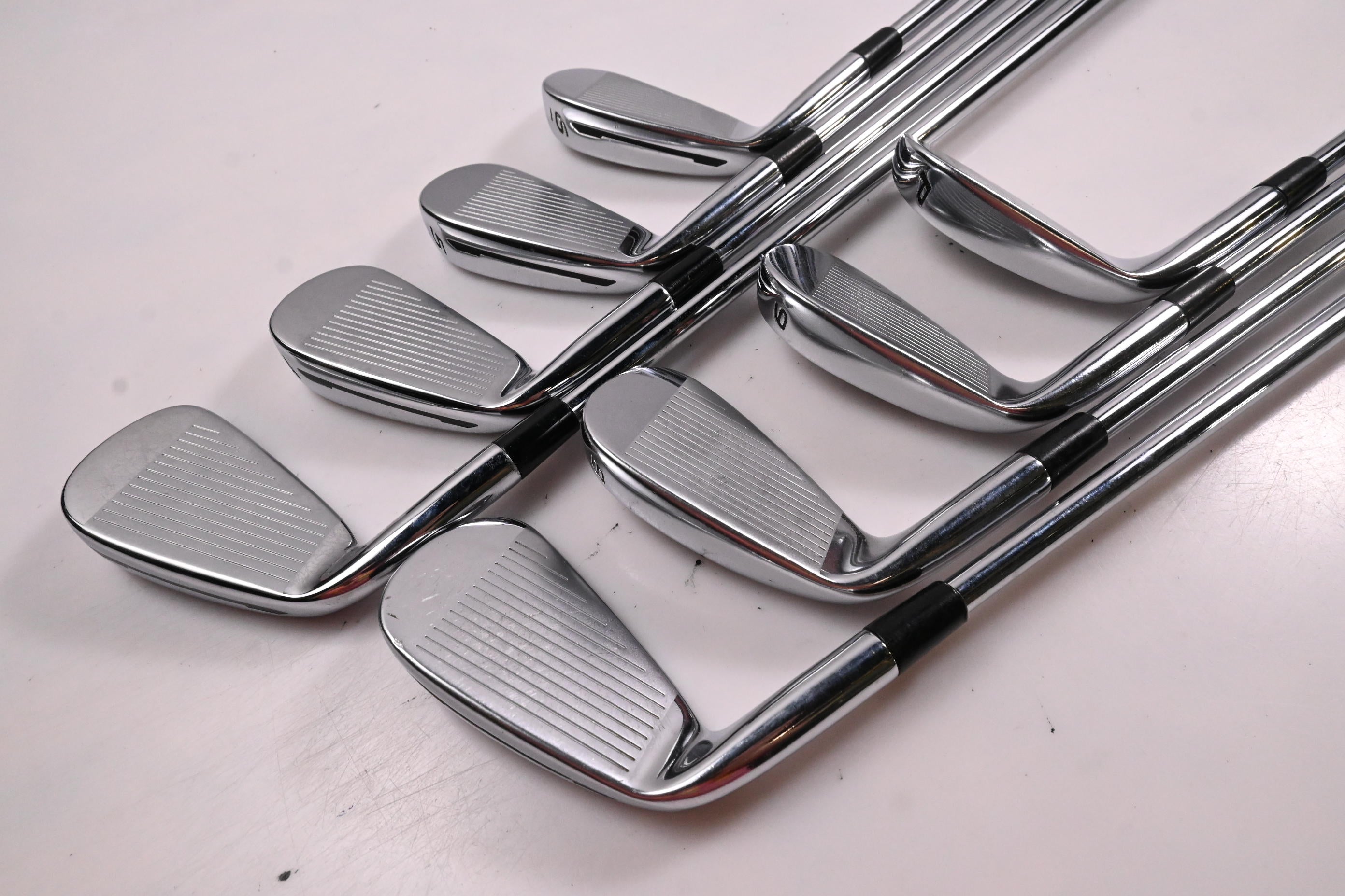 Taylormade SLDR Irons / 3-PW / Stiff Flex KBS Tour C-Taper 90 Shafts