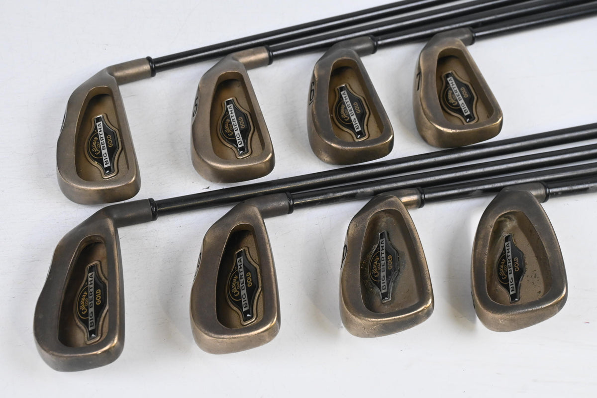 Callaway Big Bertha Gold Irons / 4-PW+SW / Regular Flex RCH 96 Shafts