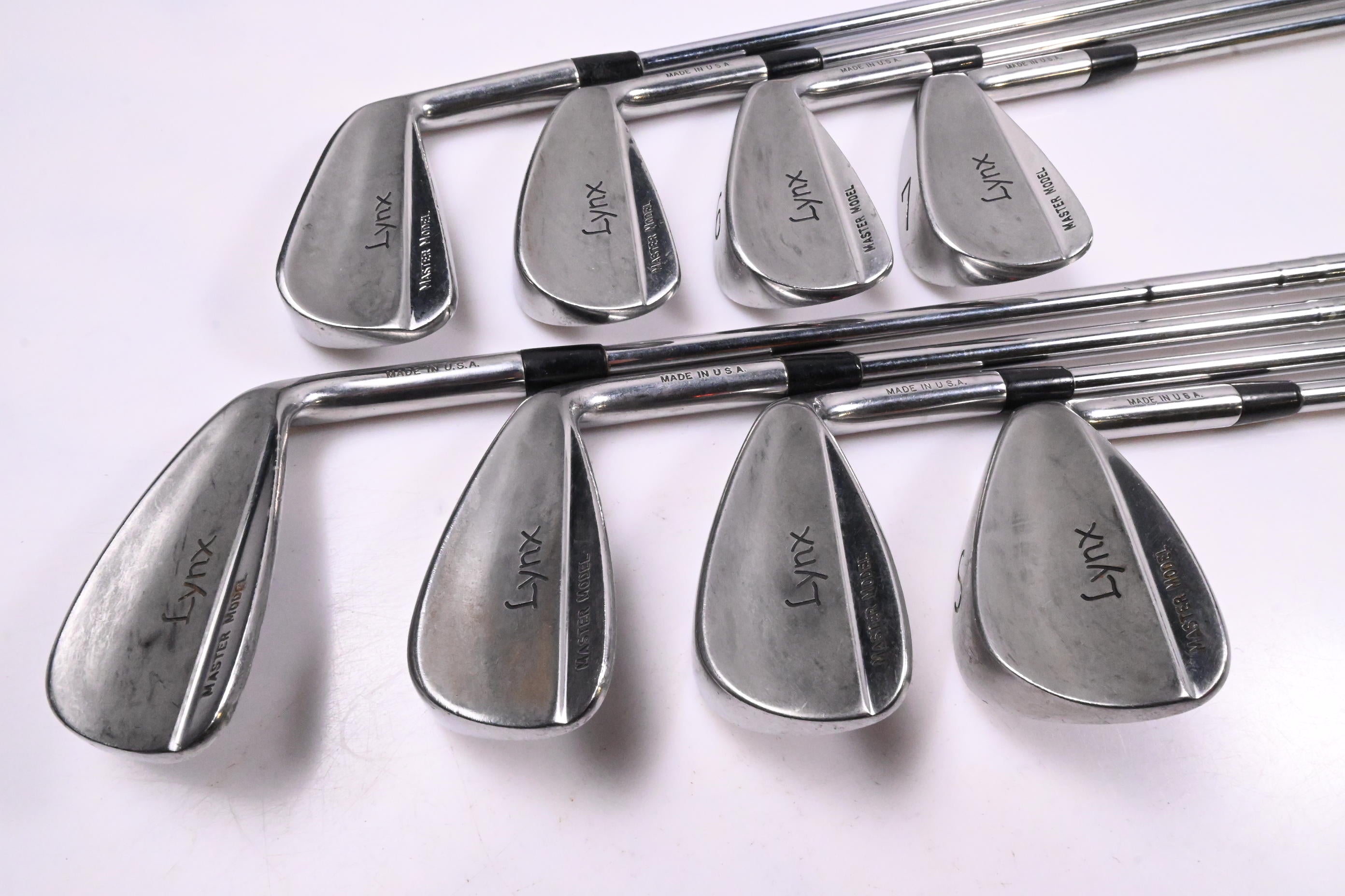 Lynx Master Model Irons / 4-PW+SW / Regular Flex Lynx Shafts