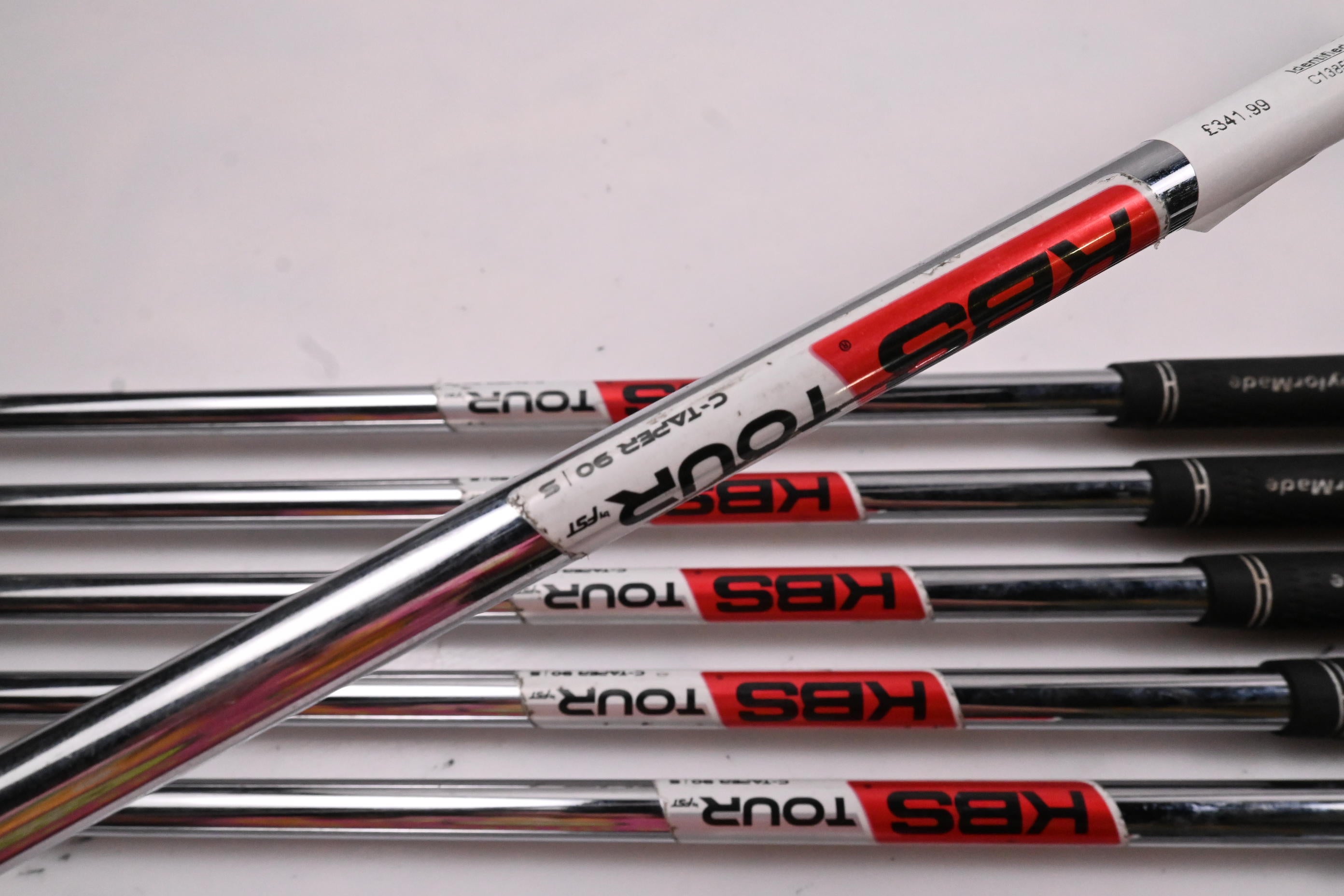 Taylormade SLDR Irons / 3-PW / Stiff Flex KBS Tour C-Taper 90 Shafts