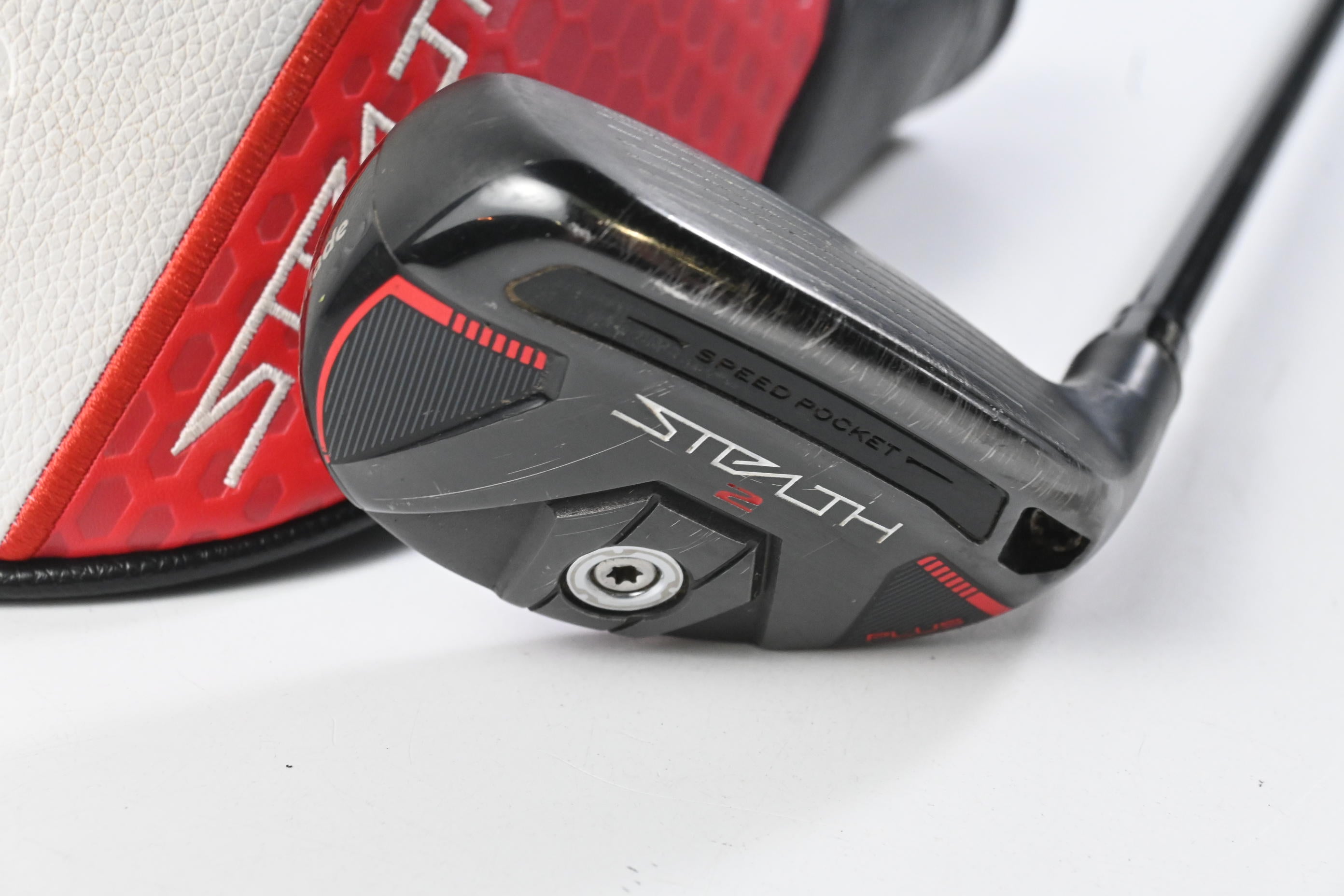 Taylormade Stealth 2 Plus #3 Hybrid / 19.5 Degree / Stiff Flex Kai'li Red 85 Shaft