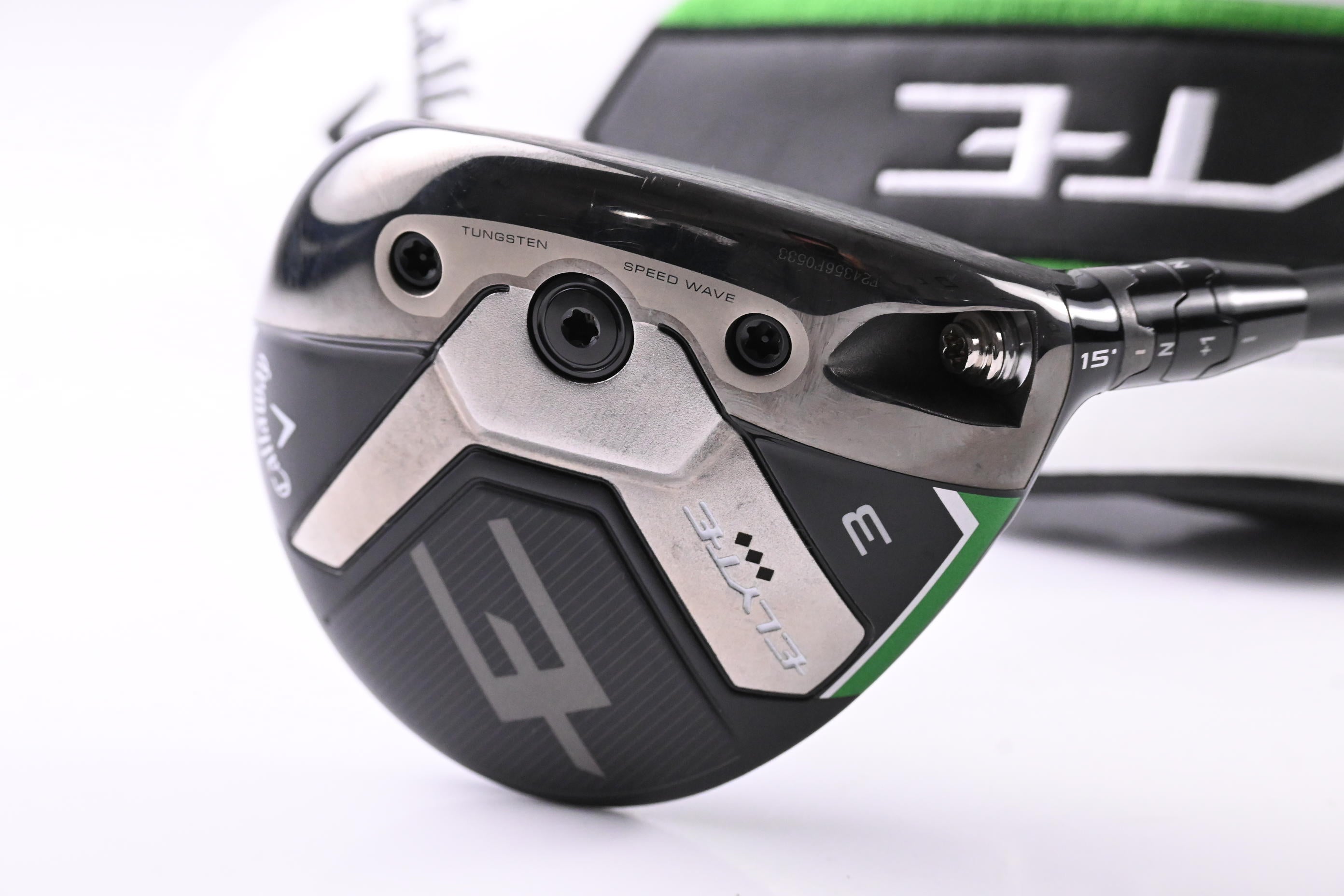 Callaway Elyte Triple Diamond #3 Wood / 15 Degree / Stiff Flex Tensei AV Blue 65