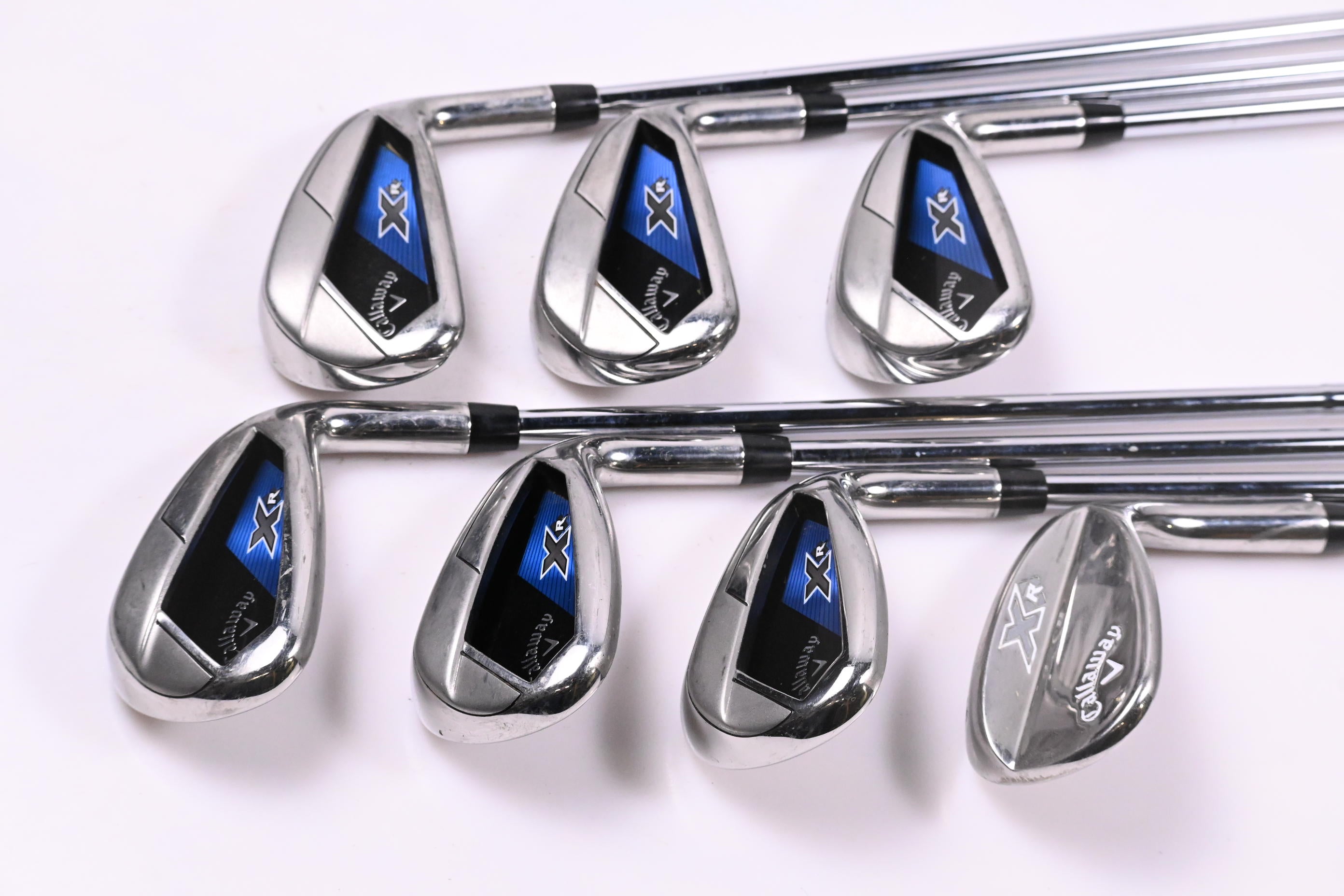 Callaway XR Irons / 5-PW+SW / Regular Flex Callaway Shafts