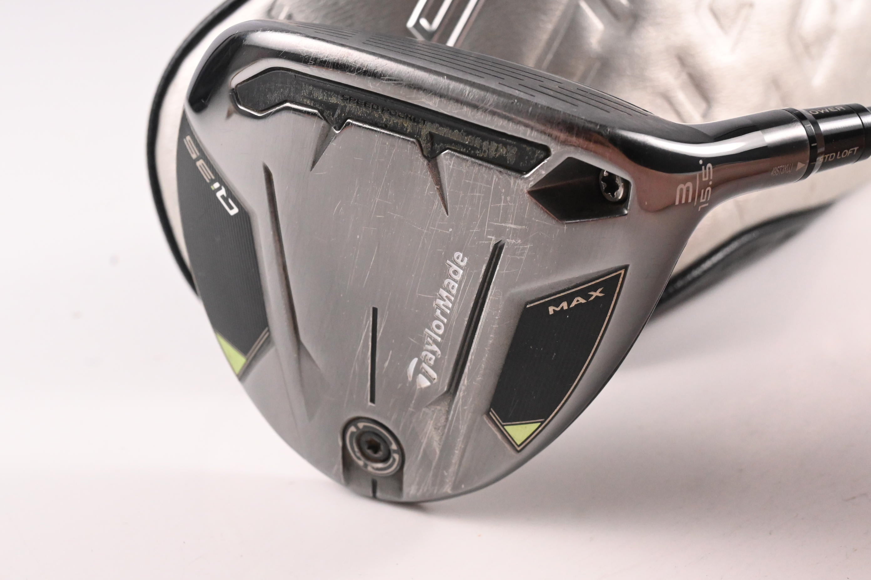 Taylormade Qi35 Max #3 Wood / 15.5 Degree / Regular Flex Fujikura Air Speeder 50