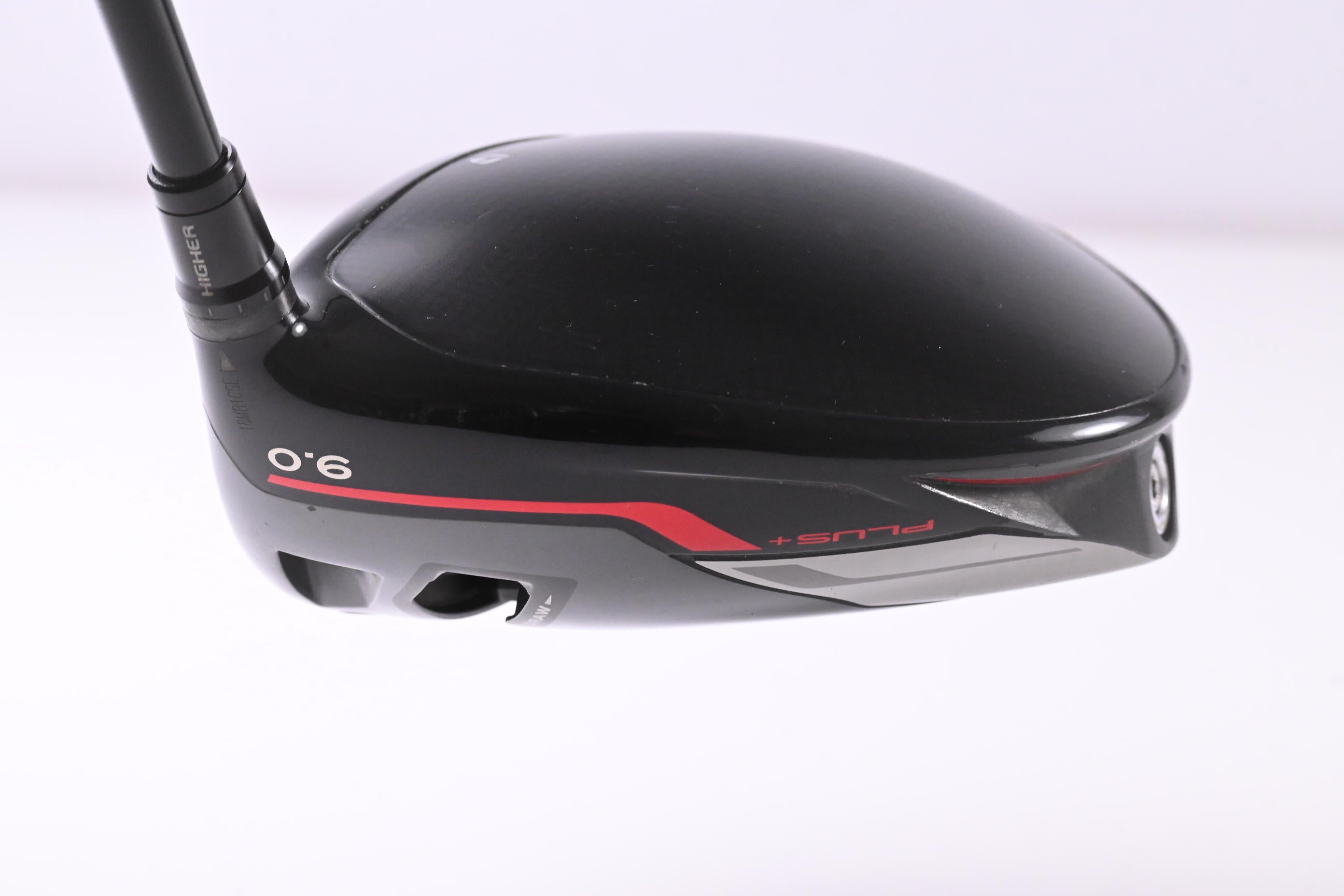 Taylormade Stealth Plus Driver / 9 Degree / Stiff Flex HZRDUS Smoke Red RDX 60