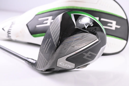 Left Hand Callaway Elyte X Driver / 9 Degree / Stiff Flex Tensei 1K Black 65 Shaft