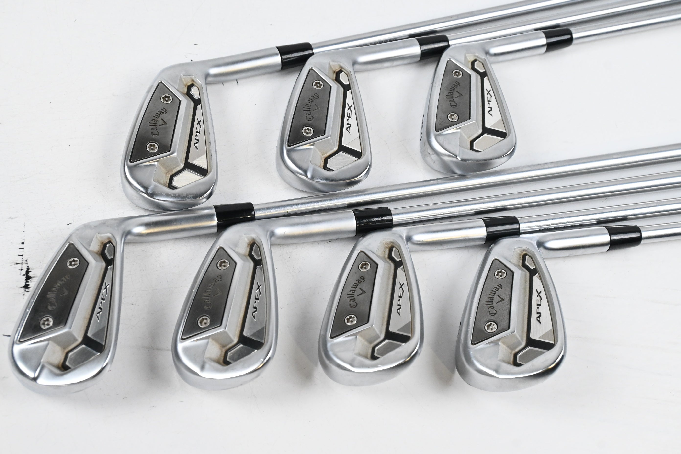 Callaway Apex TCB Irons / 4-PW / Stiff Flex Project X IO 110 Shafts