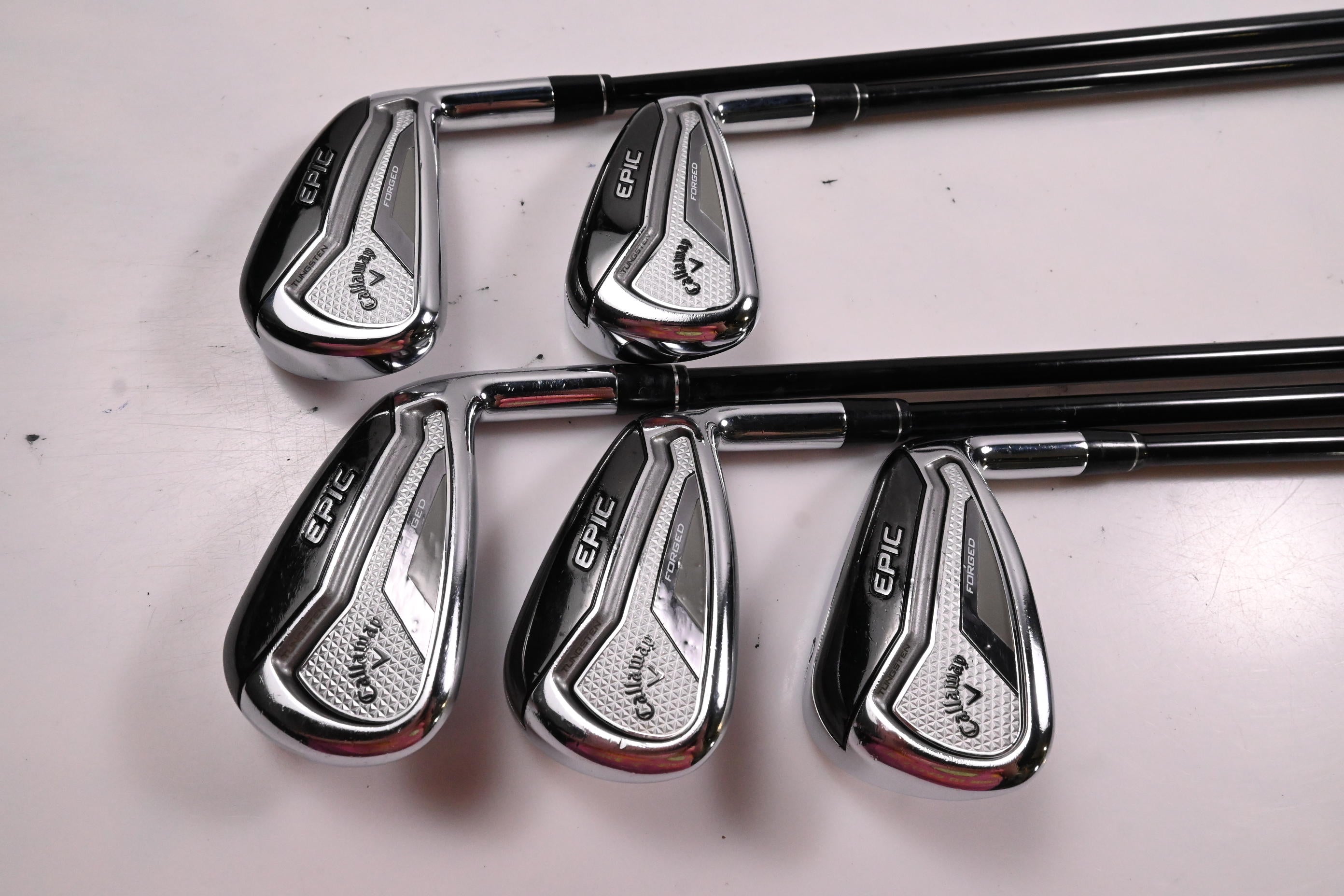 Callaway Epic Forged Irons / 6-PW / Senior Flex Tensei AV Silver 55 Shafts
