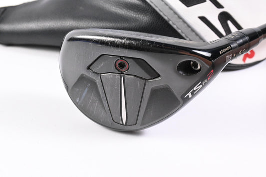 Titleist TSR2 #3 Hybrid / 18 Degree / Stiff Flex HZRDUS Black 80 Shaft