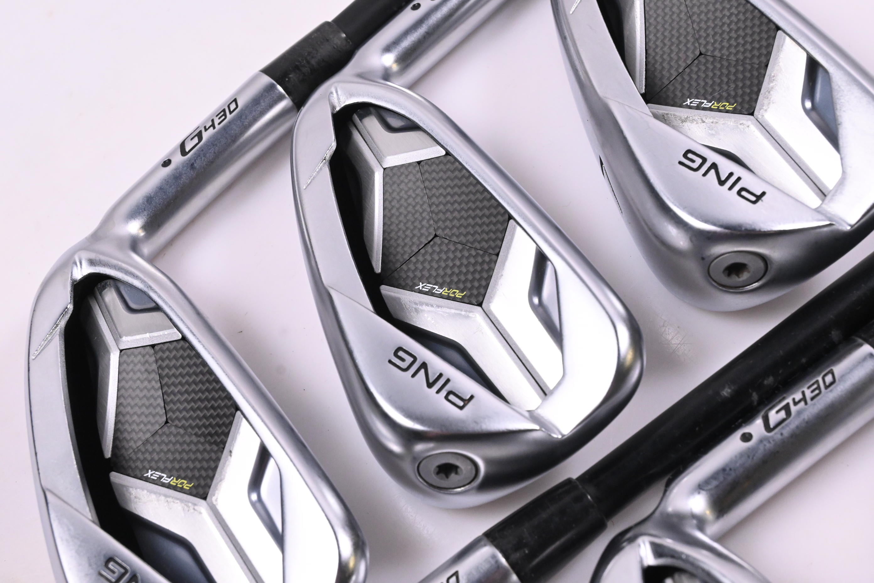 Ping G430 Irons / 5-PW / Black Dot / Senior Flex Ping Alta CB Black Shafts