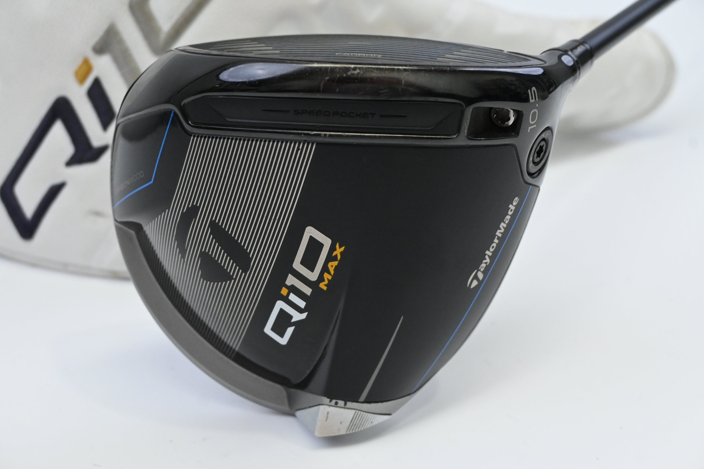 Taylormade Qi10 Max Driver / 10.5 Degree / Stiff Flex Tensei AV Limited Black 65
