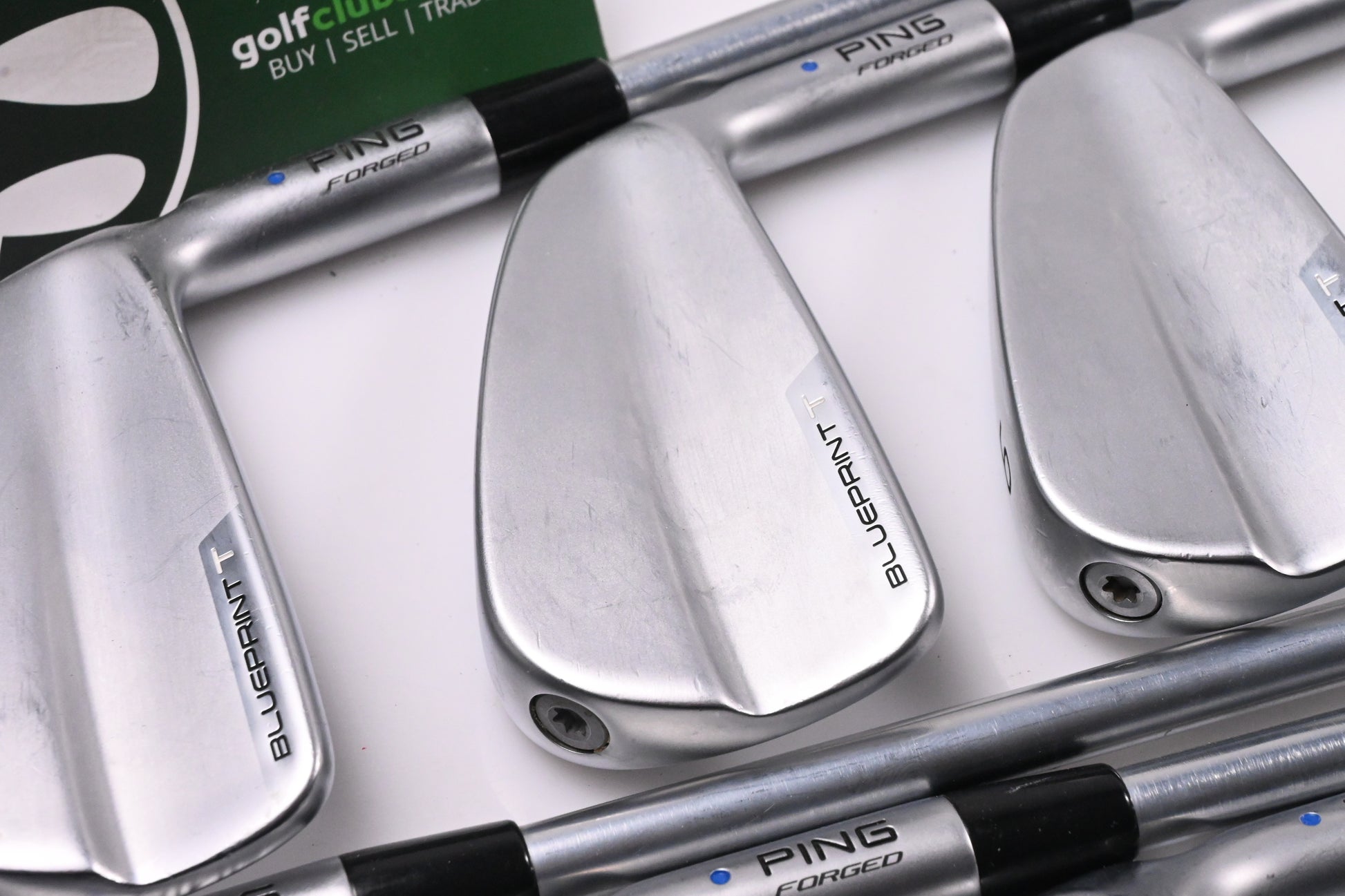 Ping Blueprint T Irons / 4-PW / Blue Dot / Stiff Flex Project X IO 110 Shafts