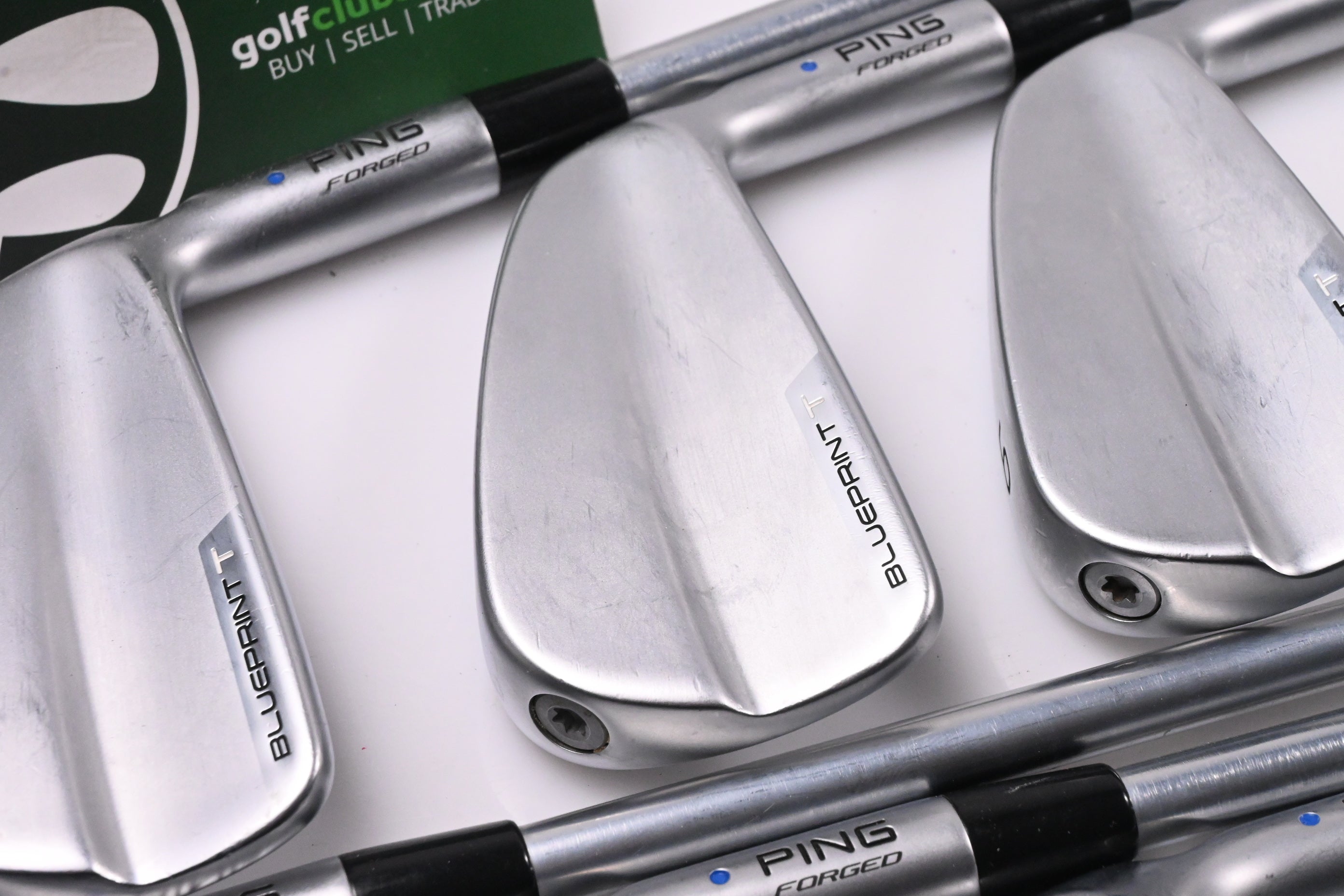 Ping Blueprint T Irons / 4-PW / Blue Dot / Stiff Flex Project X IO 110 Shafts