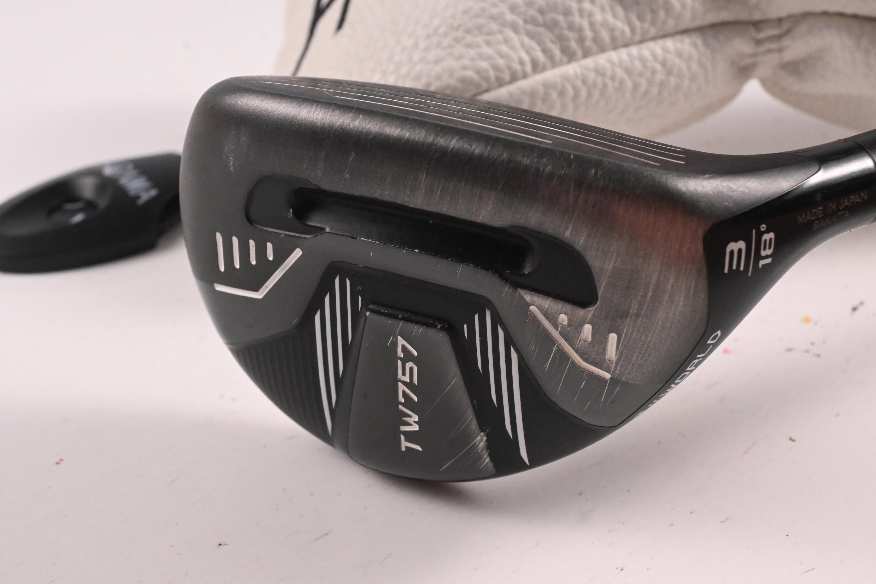 Honma TW 757 #3 Hybrid / 18 Degree / Stiff Flex Honma Vizard 50 Shaft