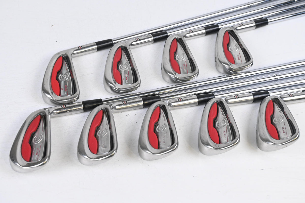 Cleveland CG Red Irons / 2-PW / Stiff Flex Dynamic Gold S300 Shafts