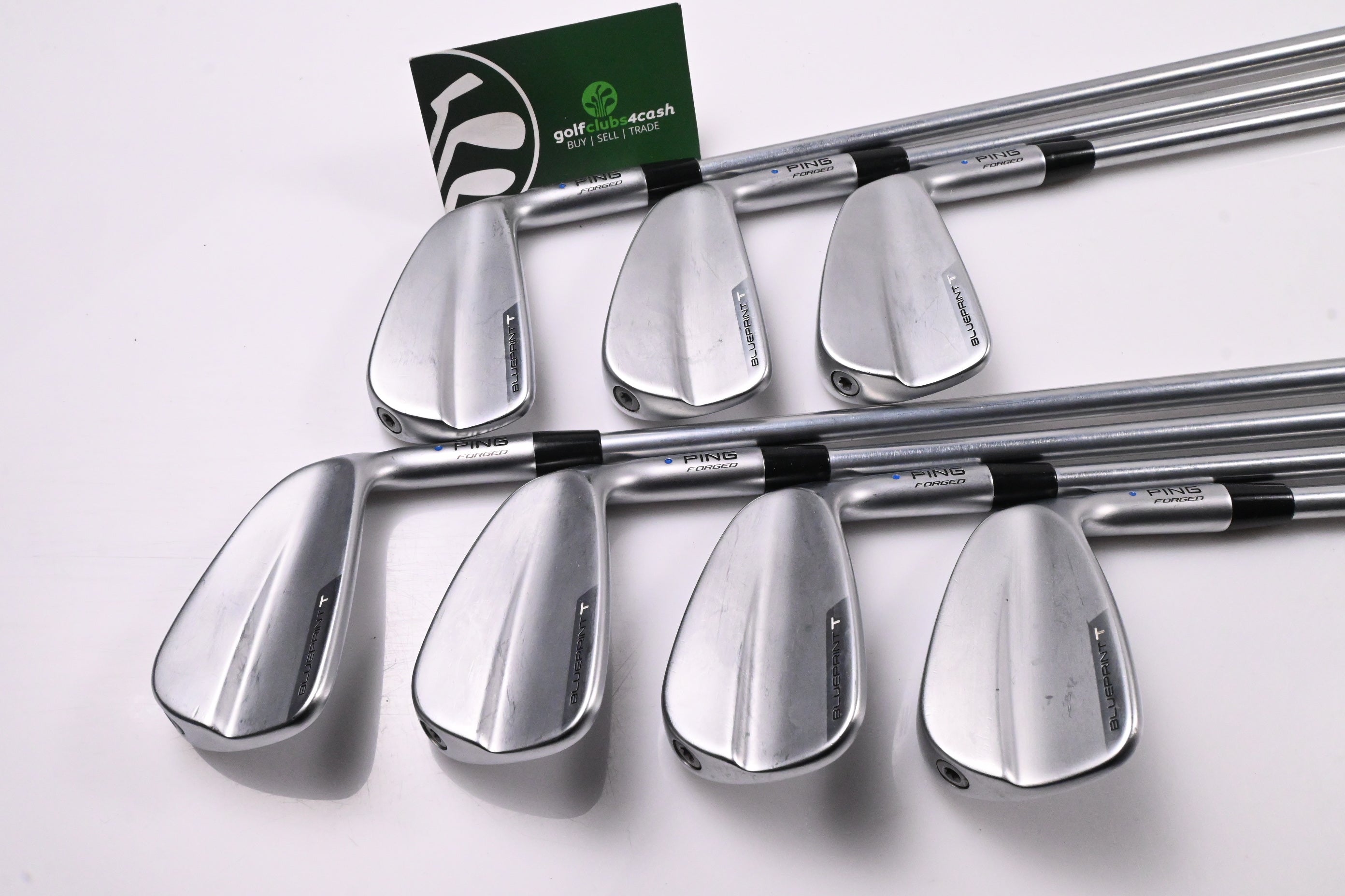 Ping Blueprint T Irons / 4-PW / Blue Dot / Stiff Flex Project X IO 110 Shafts