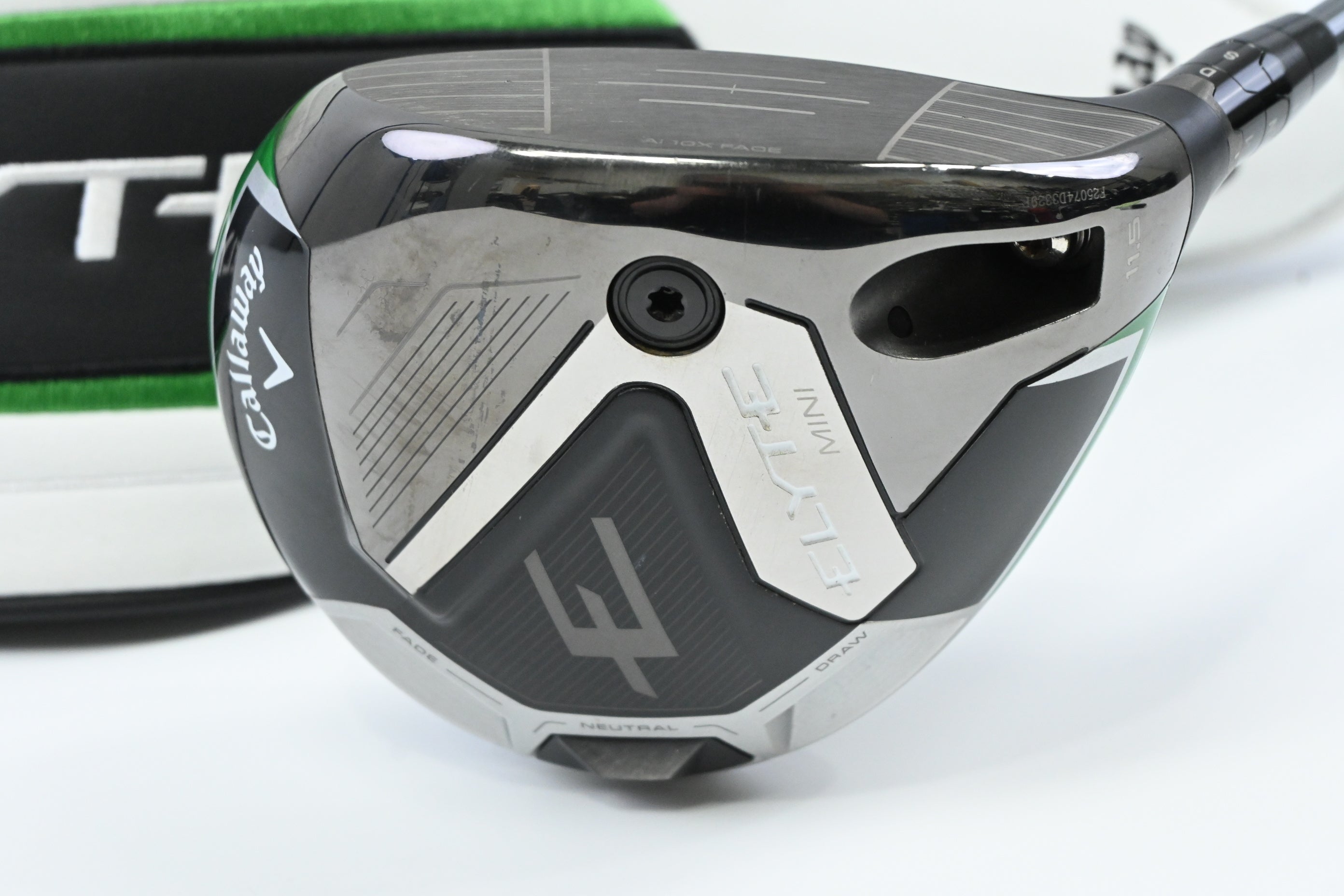 Callaway Elyte Mini Driver / 11.5 Degree / Stiff Flex Denali Charcoal 60 Shaft
