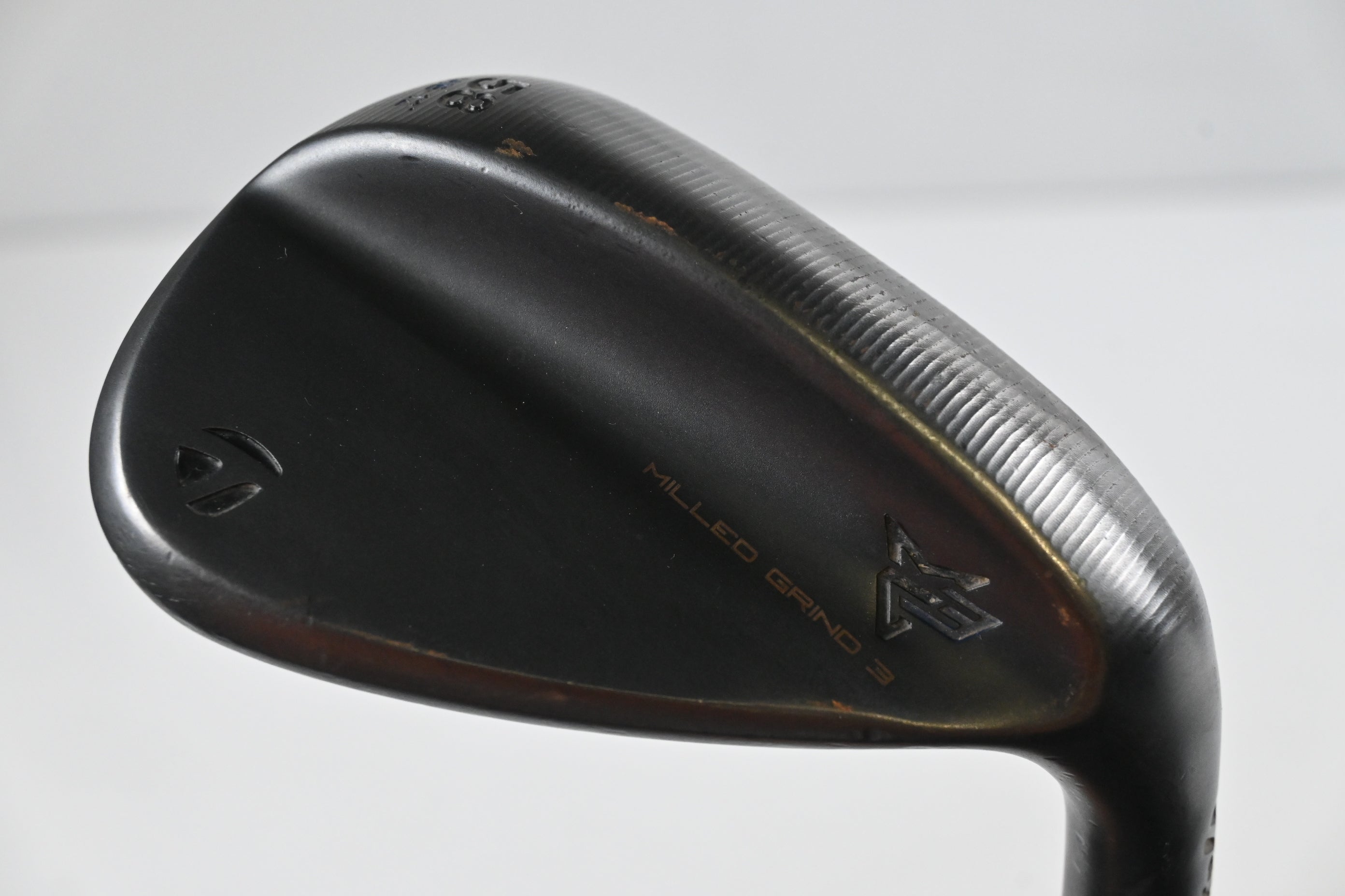Taylormade Milled Grind 3 Black Lob Wedge / 58 Degree / Stiff Flex Dynamic Gold