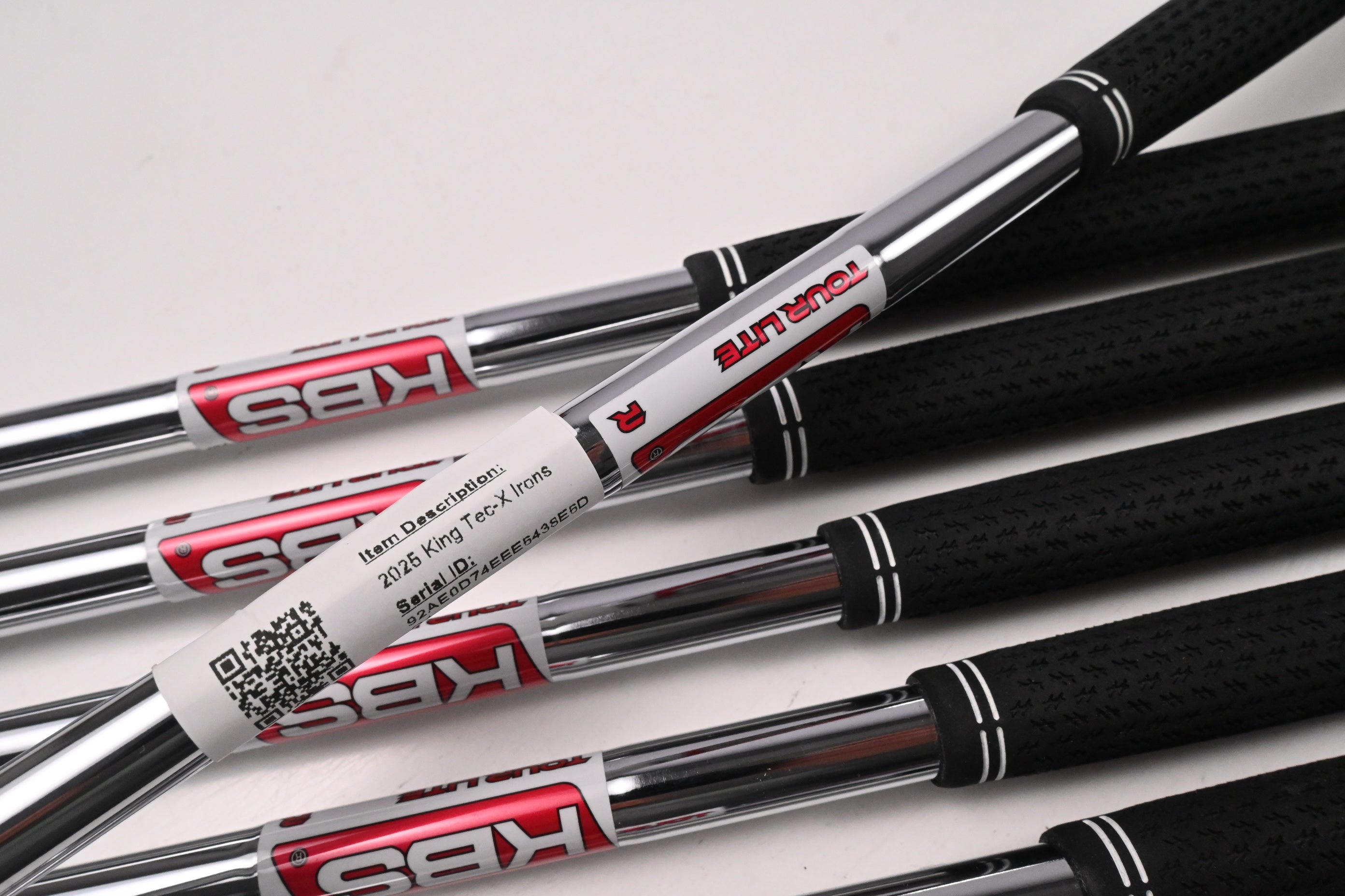 Cobra 2025 King Tec-X Irons / 5-PW+GW / Regular Flex KBS Tour Lite Shafts