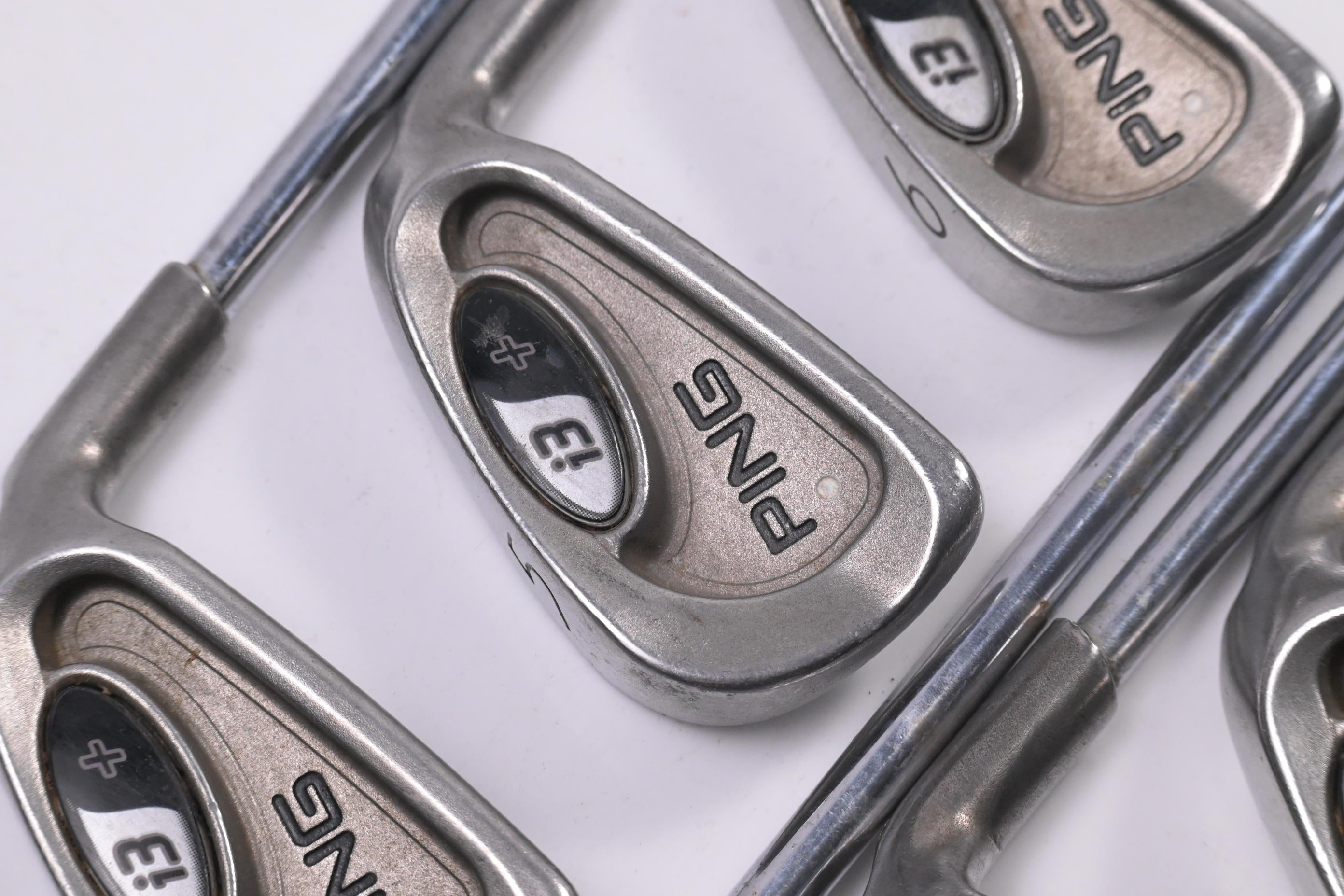 Ping i3+ Irons / 4-PW / White Dot / Regular Flex Ping i3+ Steel Shafts