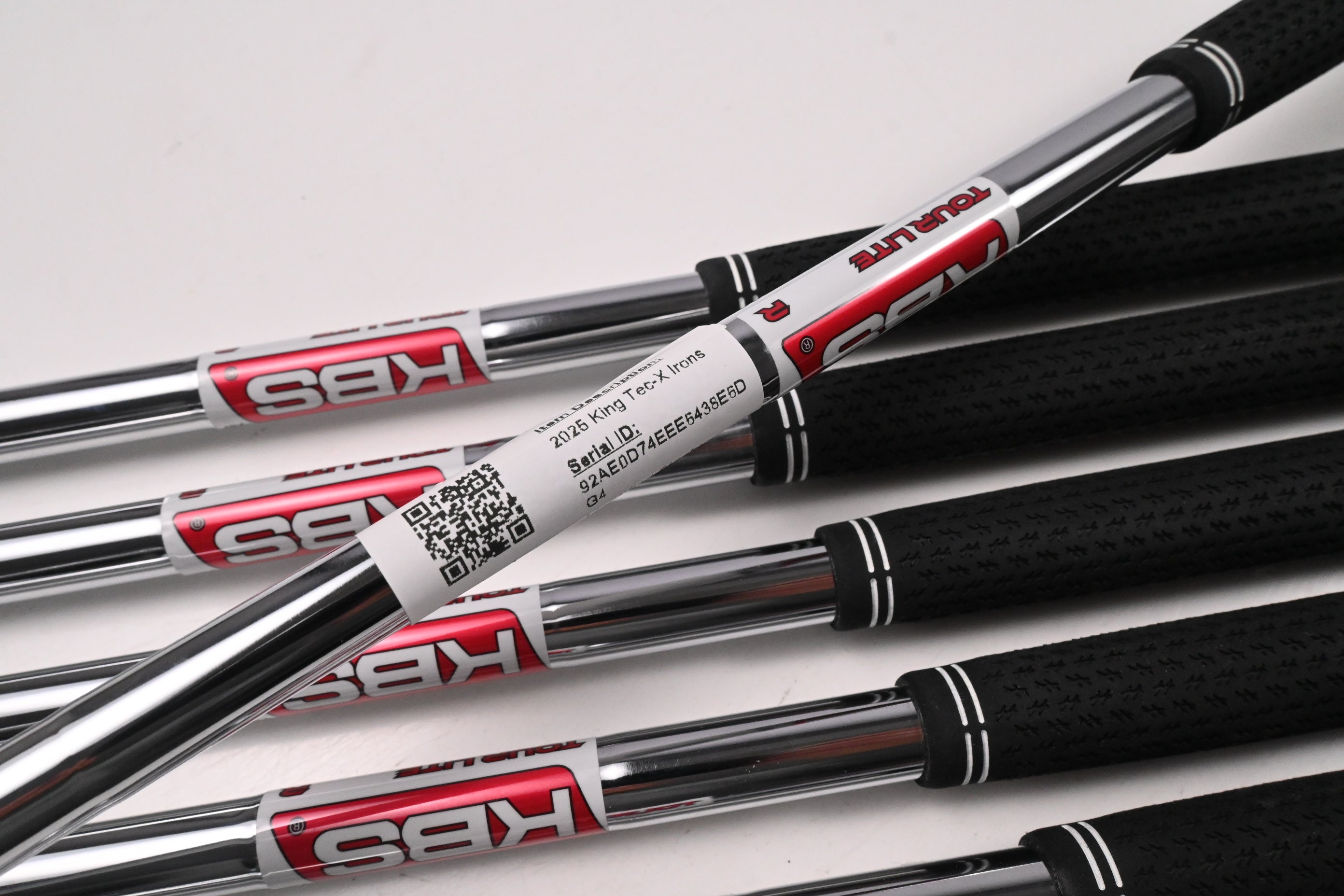 Cobra 2025 King Tec-X Irons / 5-PW+GW / Regular Flex KBS Tour Lite Shafts