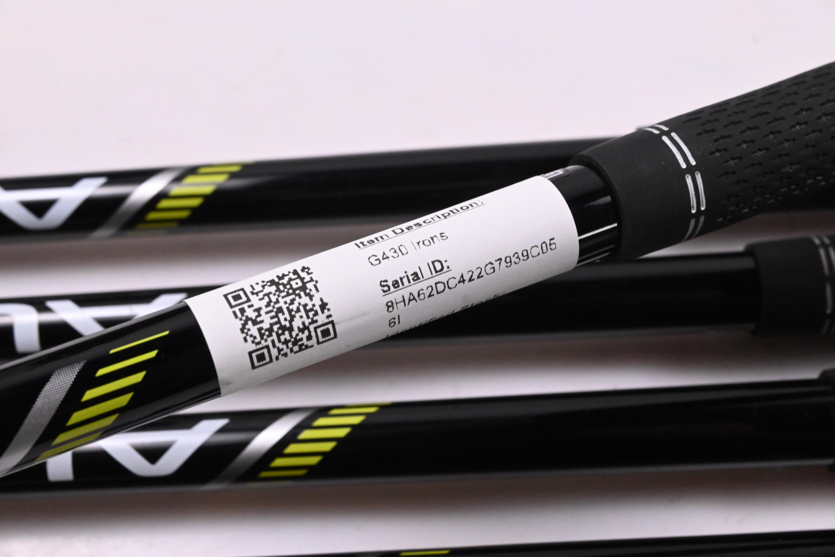 Ping G430 Irons / 5-PW / Black Dot / Senior Flex Ping Alta CB Black Shafts