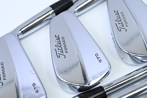 Titleist 670 Forged Irons / 3-PW / Stiff Flex Dynamic Gold S300 Shafts