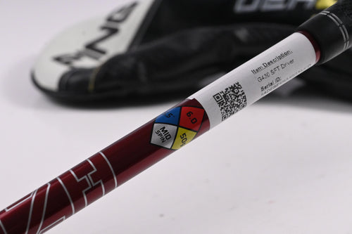 Ping G430 SFT Driver / 10.5 Degree / Stiff Flex HZRDUS Smoke RDX Red 50 Shaft