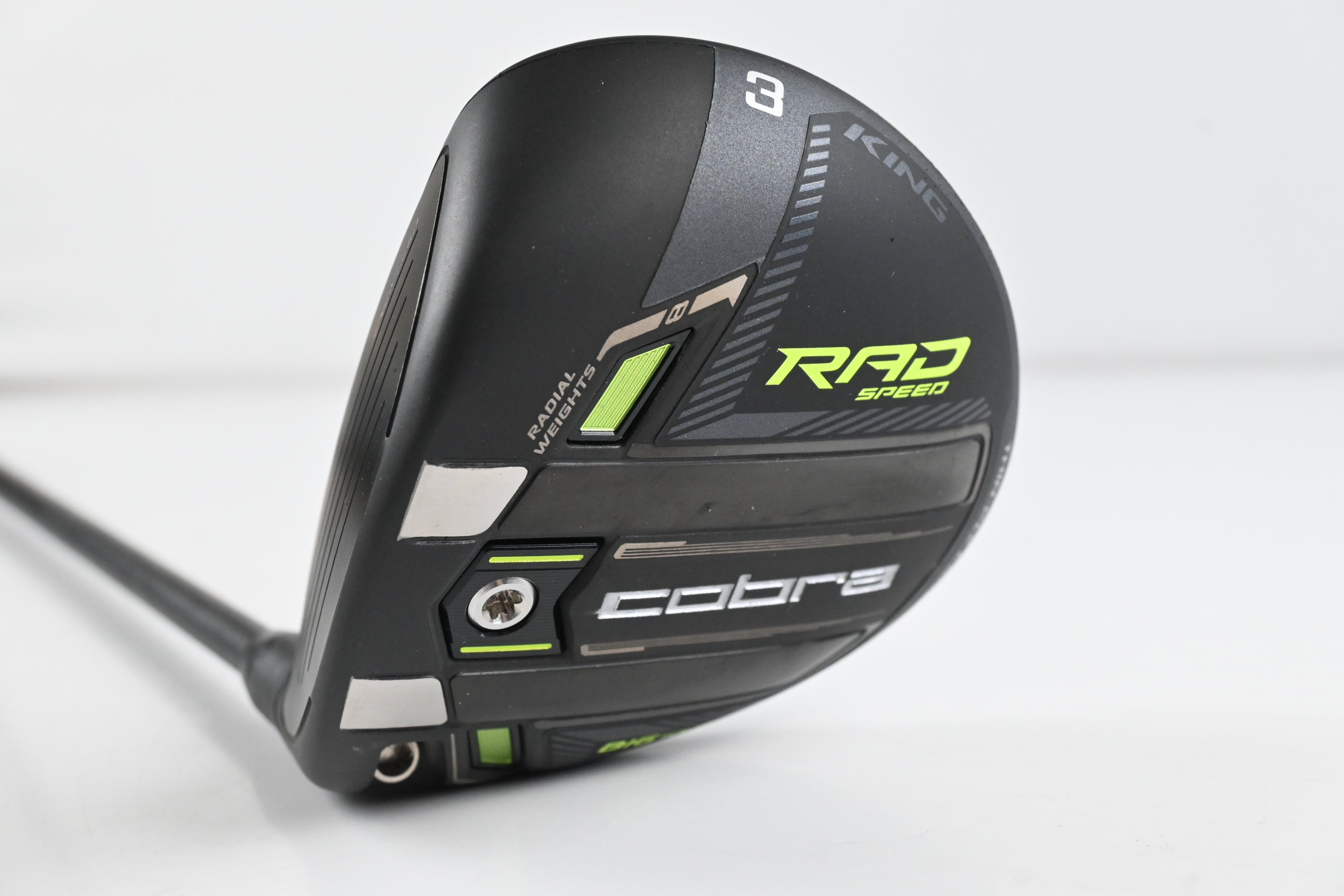 Left Hand Cobra King Radspeed Big Tour #3 Wood / 14.5 Degree / Regular Flex