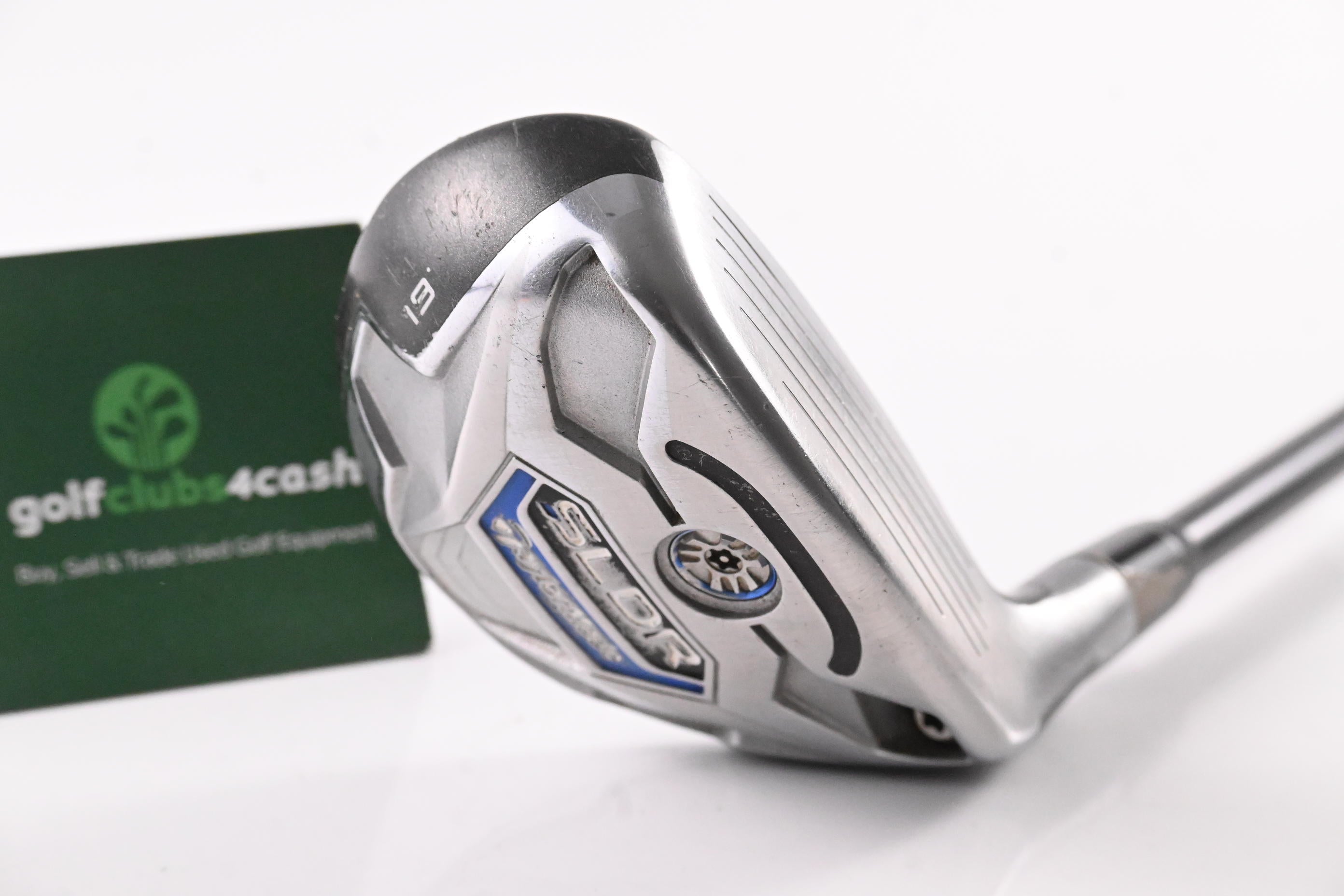 Taylormade SLDR #3 Hybrid / 19 Degree / Stiff Flex Fujikura Speeder 82 Shaft