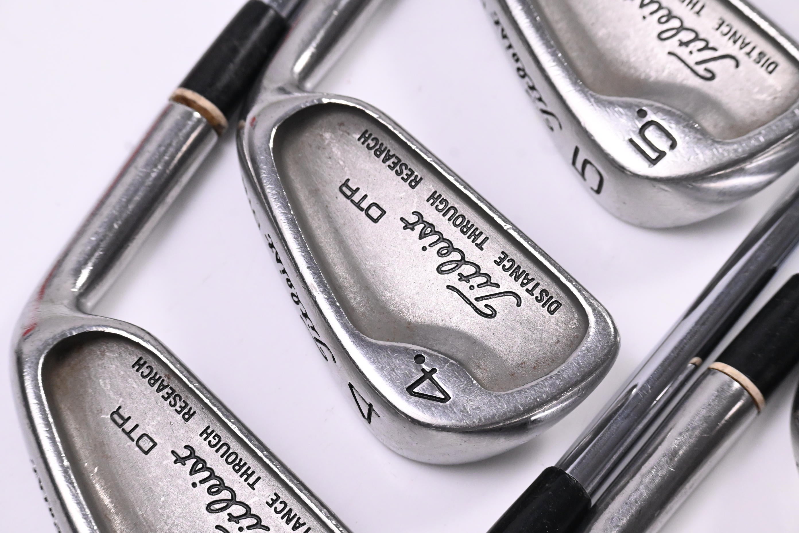 Titleist DTR Irons / 3-PW+SW / Regular Flex Dynamic Gold R300U Shafts