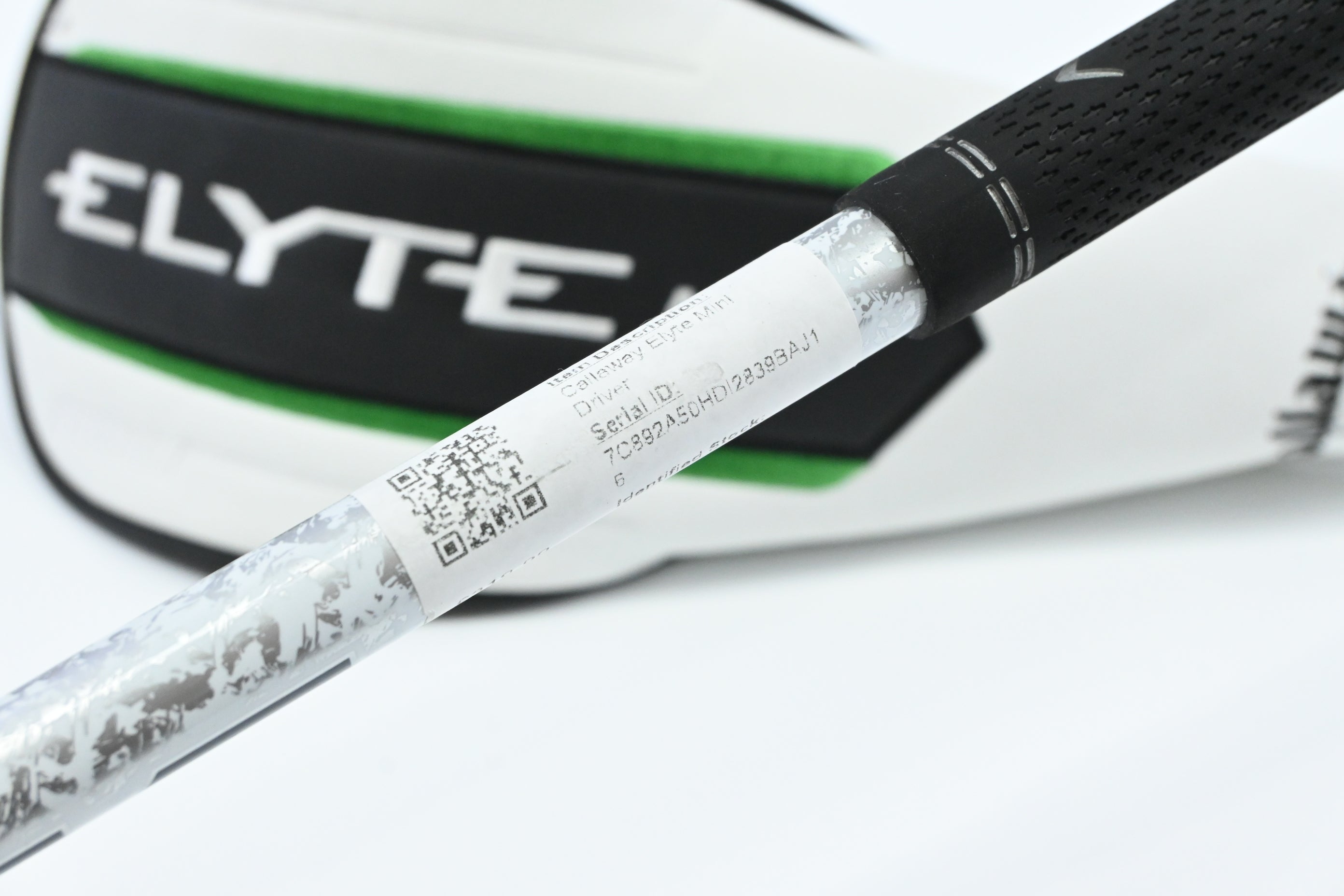Callaway Elyte Mini Driver / 11.5 Degree / Stiff Flex Denali Charcoal 60 Shaft