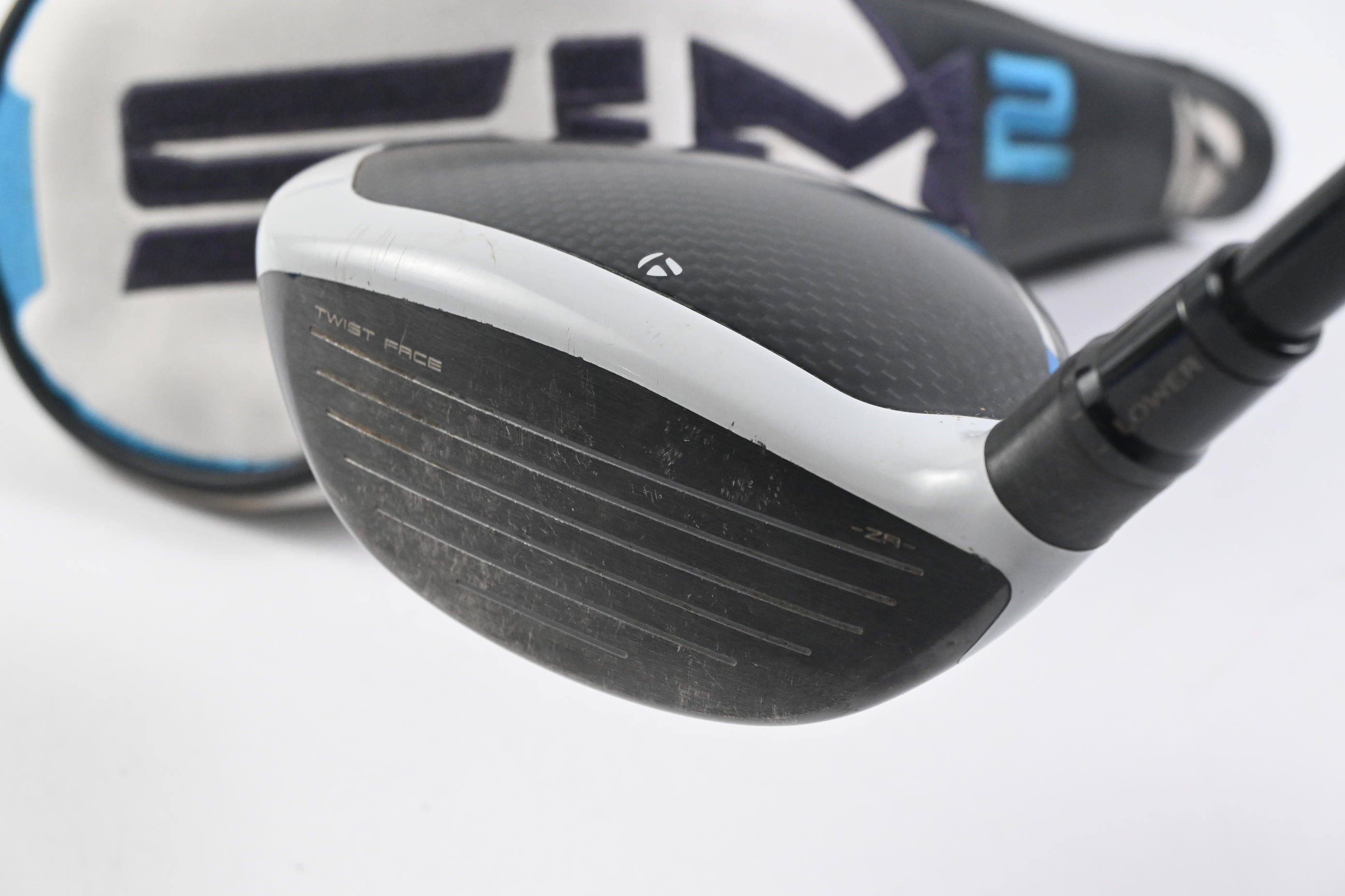 Taylormade SIM2 Ti #3 Wood / 15 Degree / Stiff Flex Tensei AV Raw Blue 65 Shaft