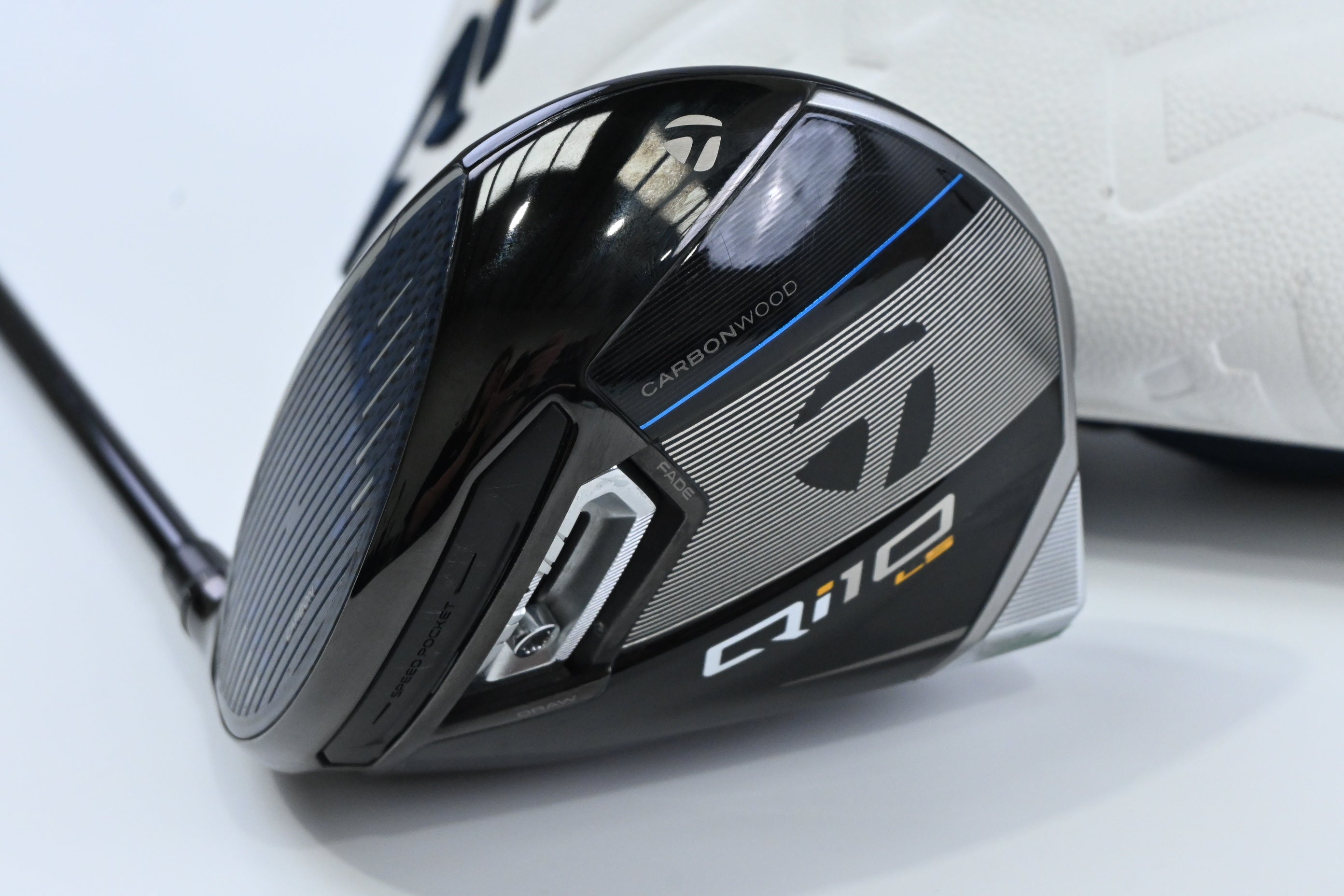 Left Hand Taylormade Qi10 LS Driver / 9 Degree / Stiff Flex HZRDUS Gen4 Black 60