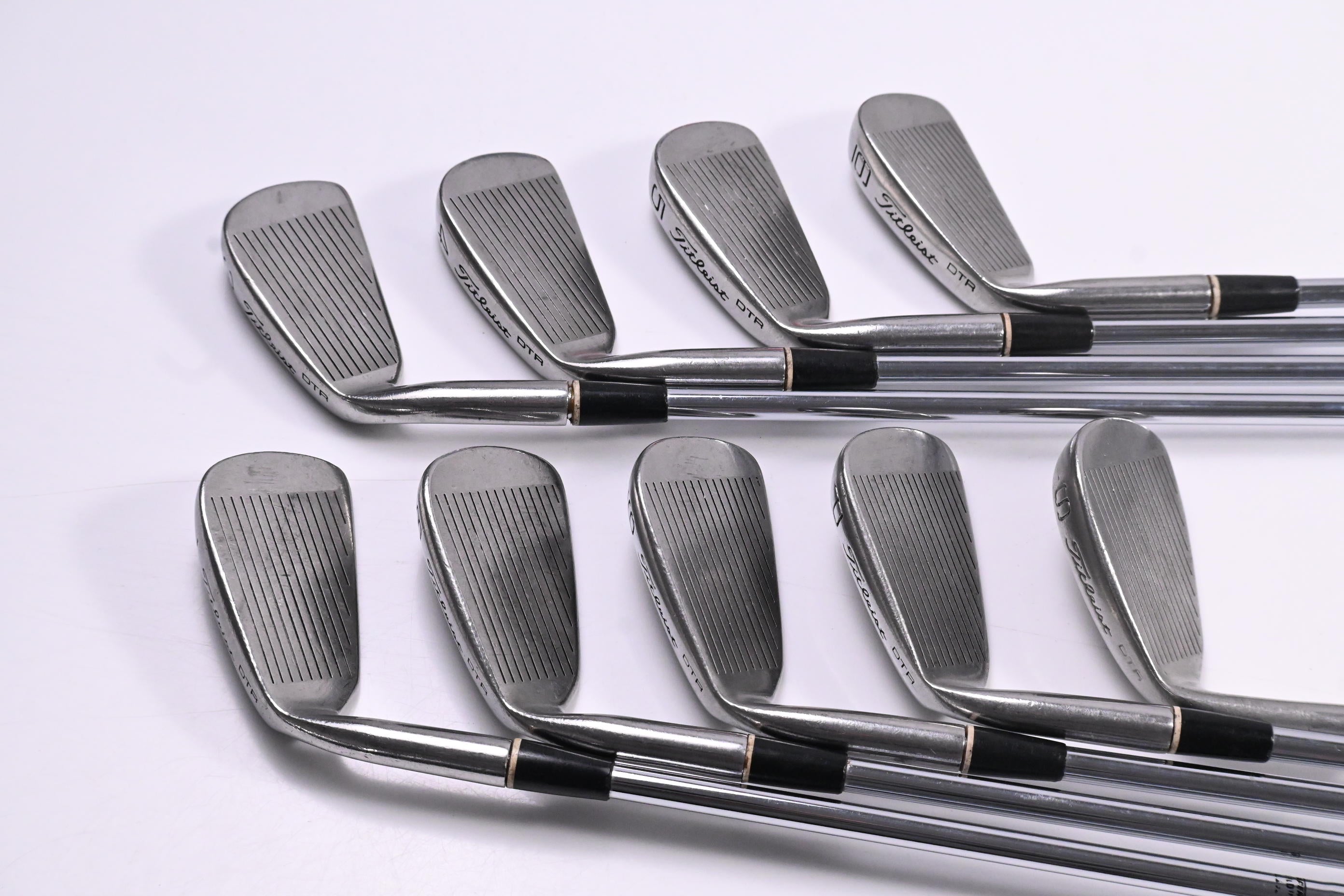 Titleist DTR Irons / 3-PW+SW / Regular Flex Dynamic Gold R300U Shafts