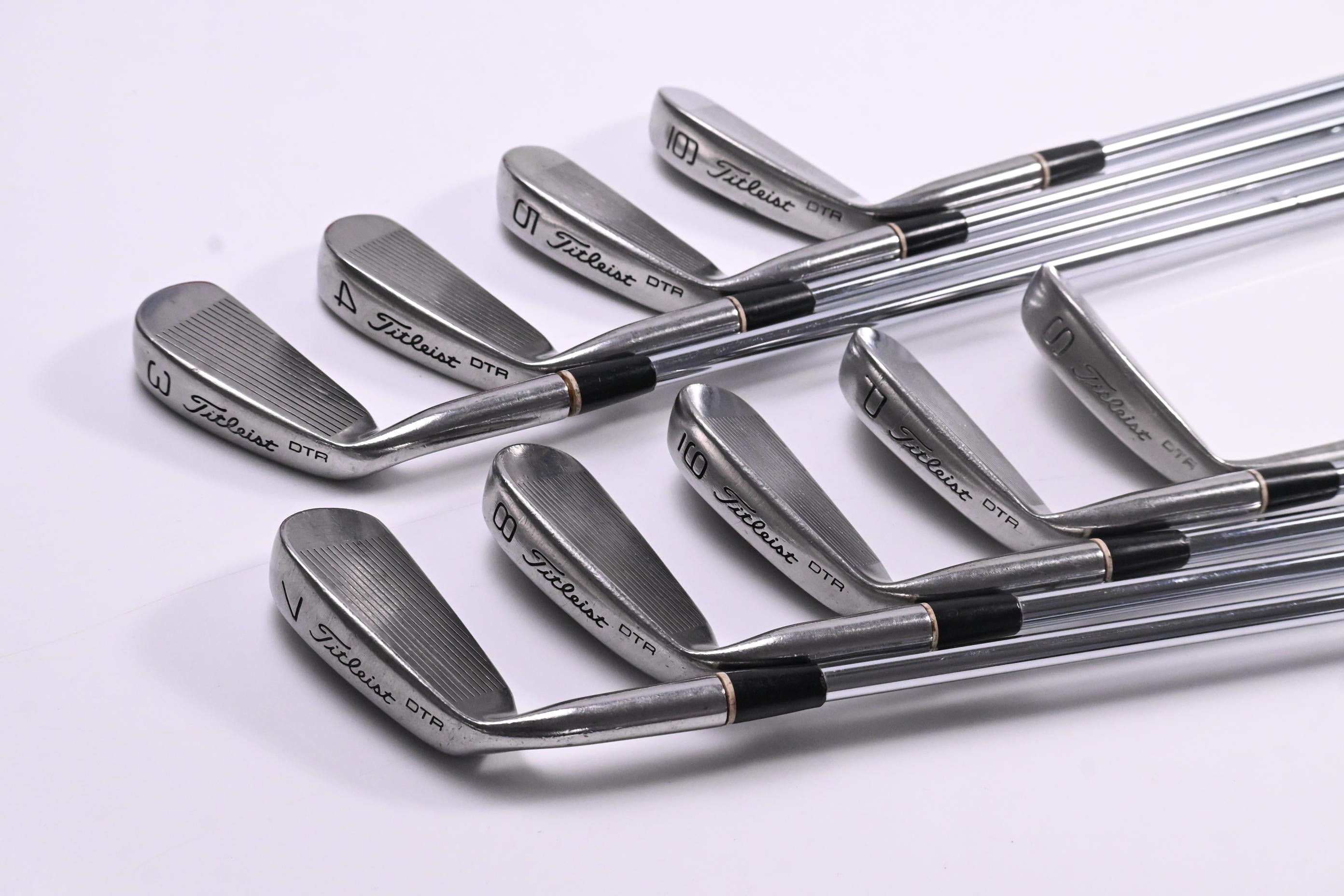 Titleist DTR Irons / 3-PW+SW / Regular Flex Dynamic Gold R300U Shafts