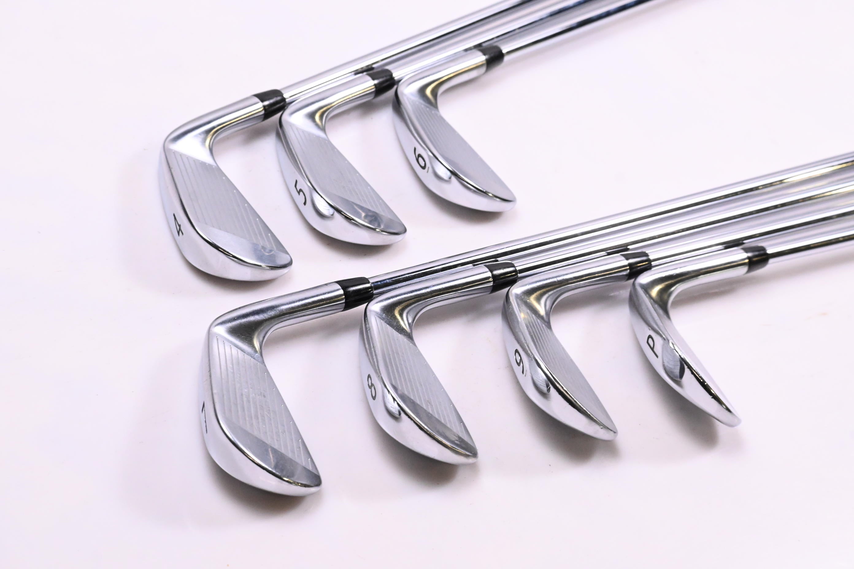 Left Hand Titleist 718 AP2 Irons / 4-PW / Regular Flex Project X LZ 115 Shafts