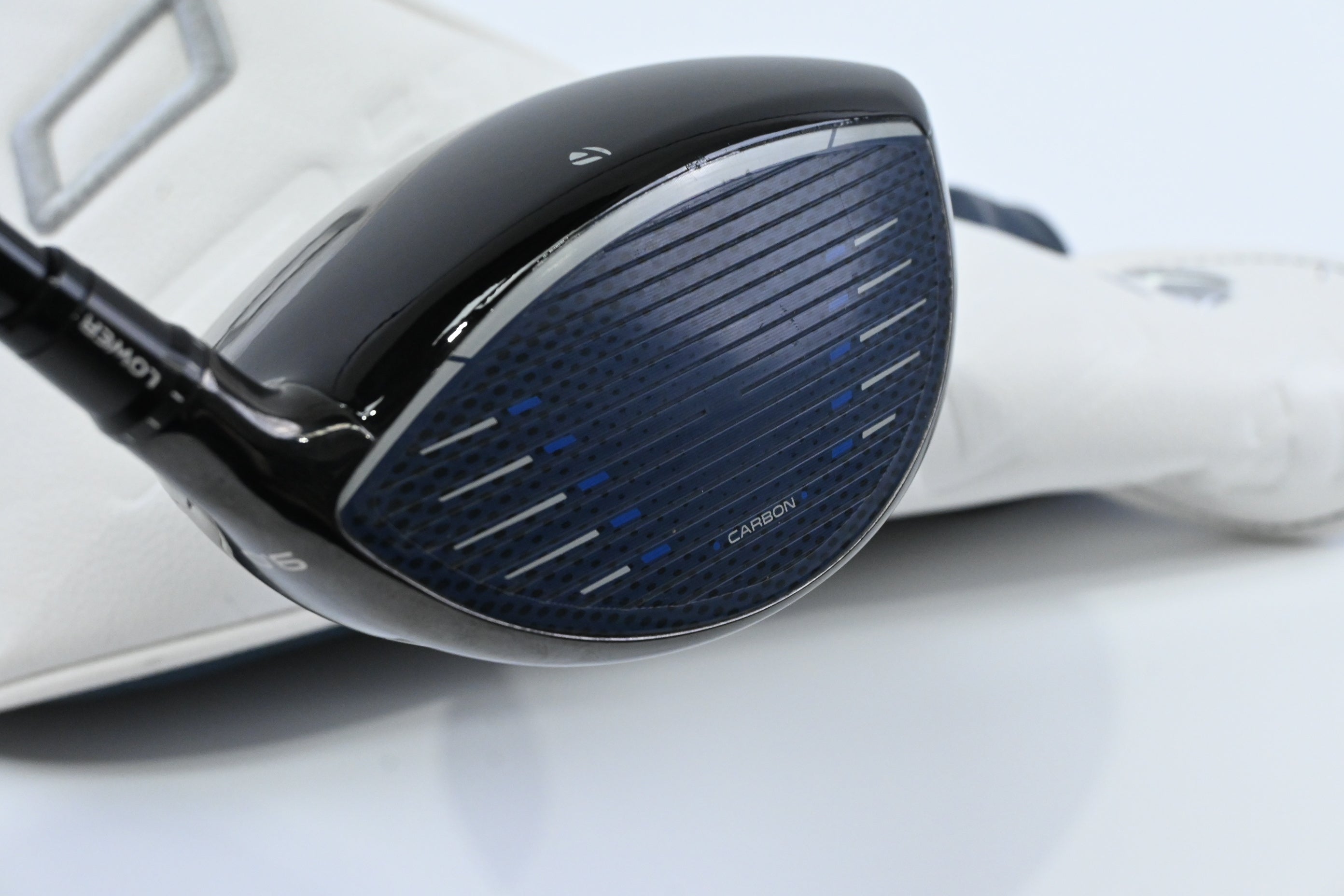 Left Hand Taylormade Qi10 LS Driver / 9 Degree / Stiff Flex HZRDUS Gen4 Black 60
