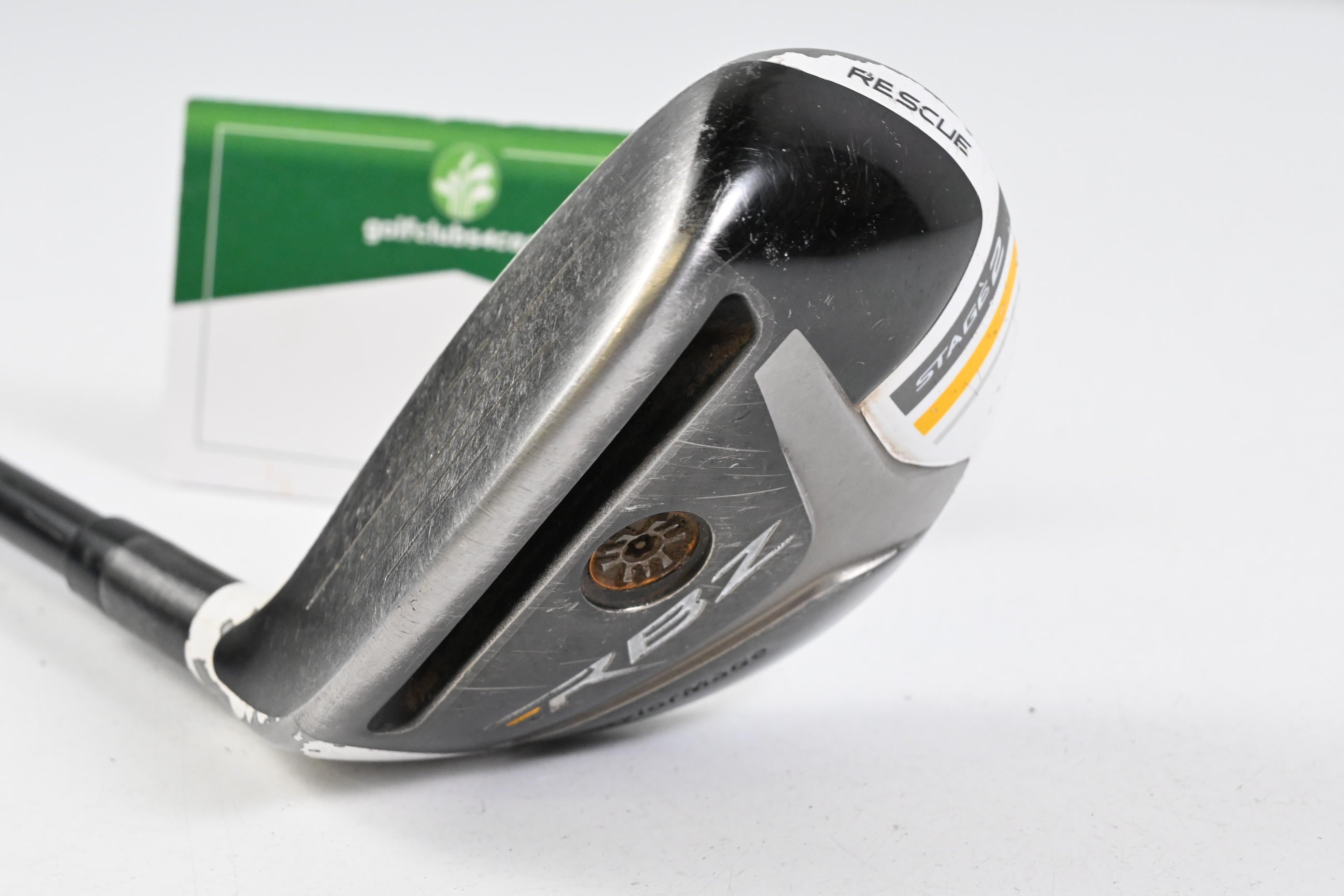Left Hand Taylormade RBZ Stage 2 #4 Hybrid / 22 Degree / Regular Flex Rocketfuel