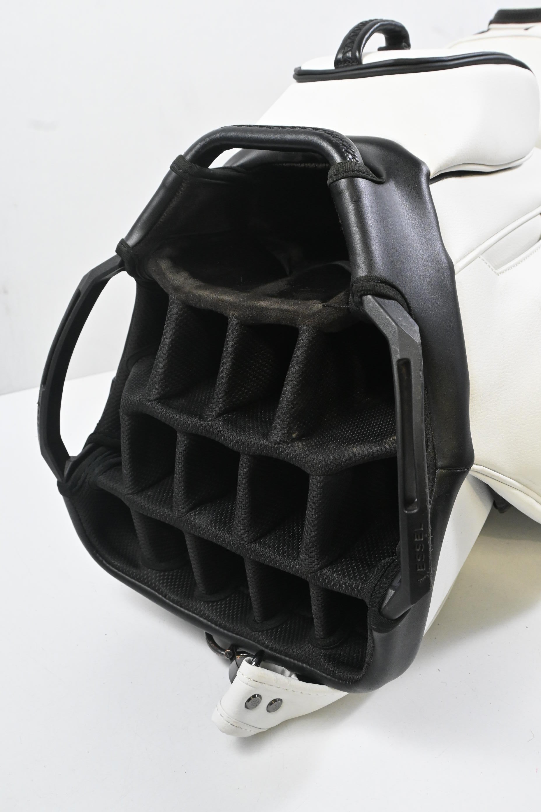 Vessel Cart Bag / 14-Way Divider / White, Black
