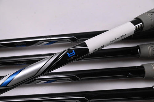 Left Hand Taylormade Speedblade Irons / 5-PW+GW+SW / Regular Flex Velox T 65