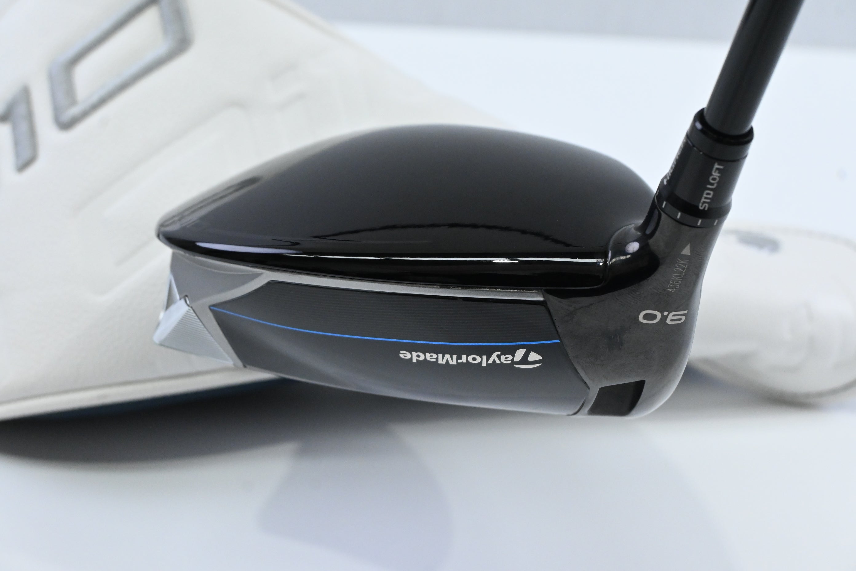 Left Hand Taylormade Qi10 LS Driver / 9 Degree / Stiff Flex HZRDUS Gen4 Black 60