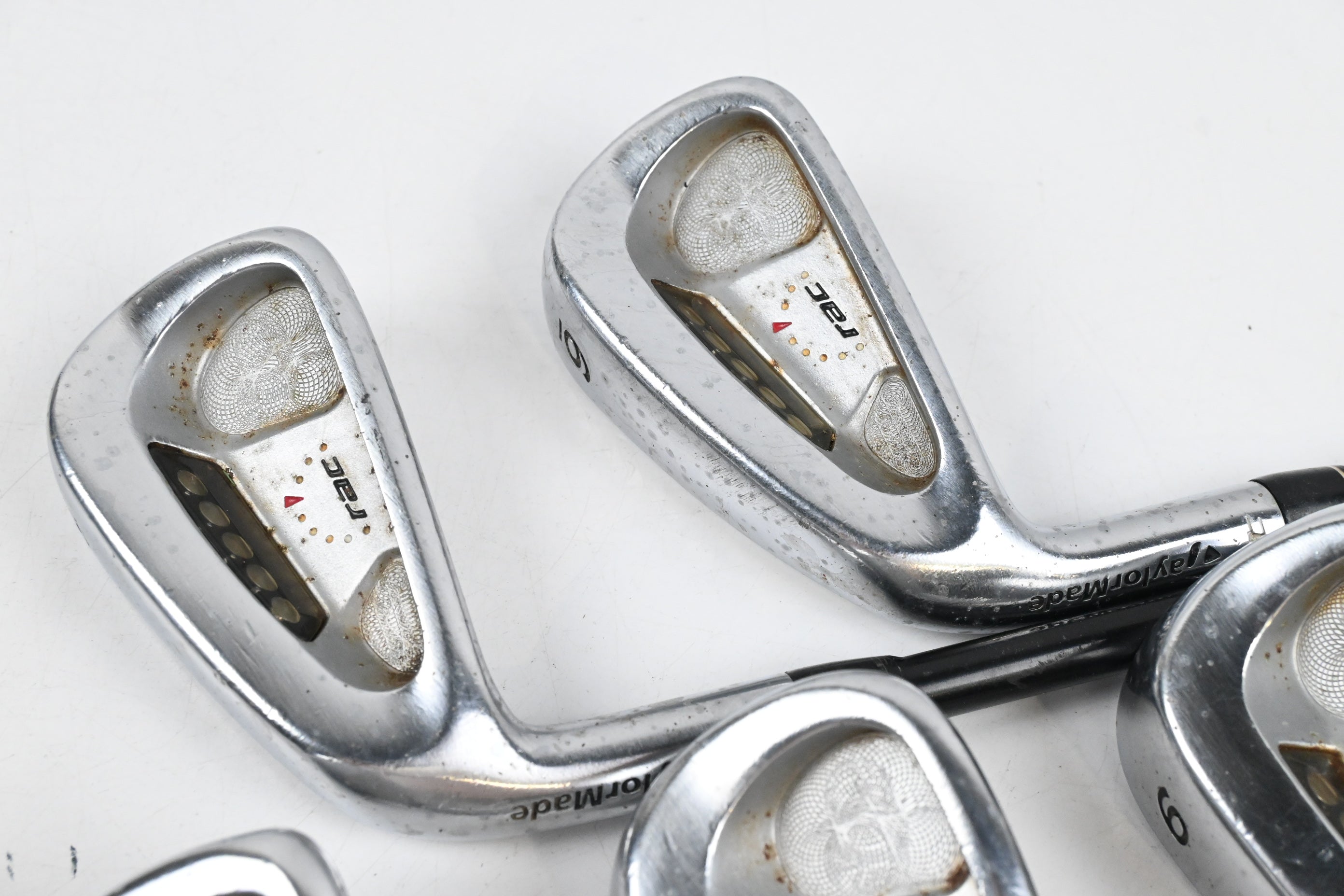 Left Hand Taylormade RAC LT Irons / 5-9i / Regular Flex Taylormade LT Shafts