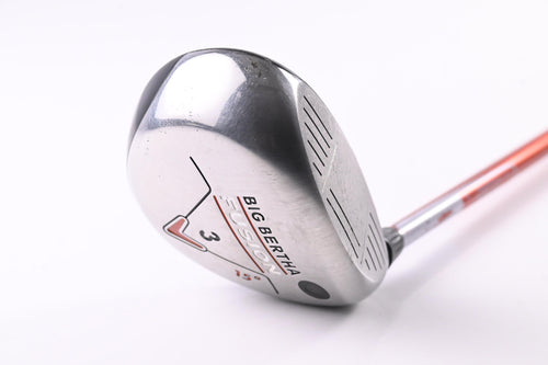 Callaway Big Bertha Fusion #3 Wood / 15 Degree / Regular Flex Aldila NVS 55