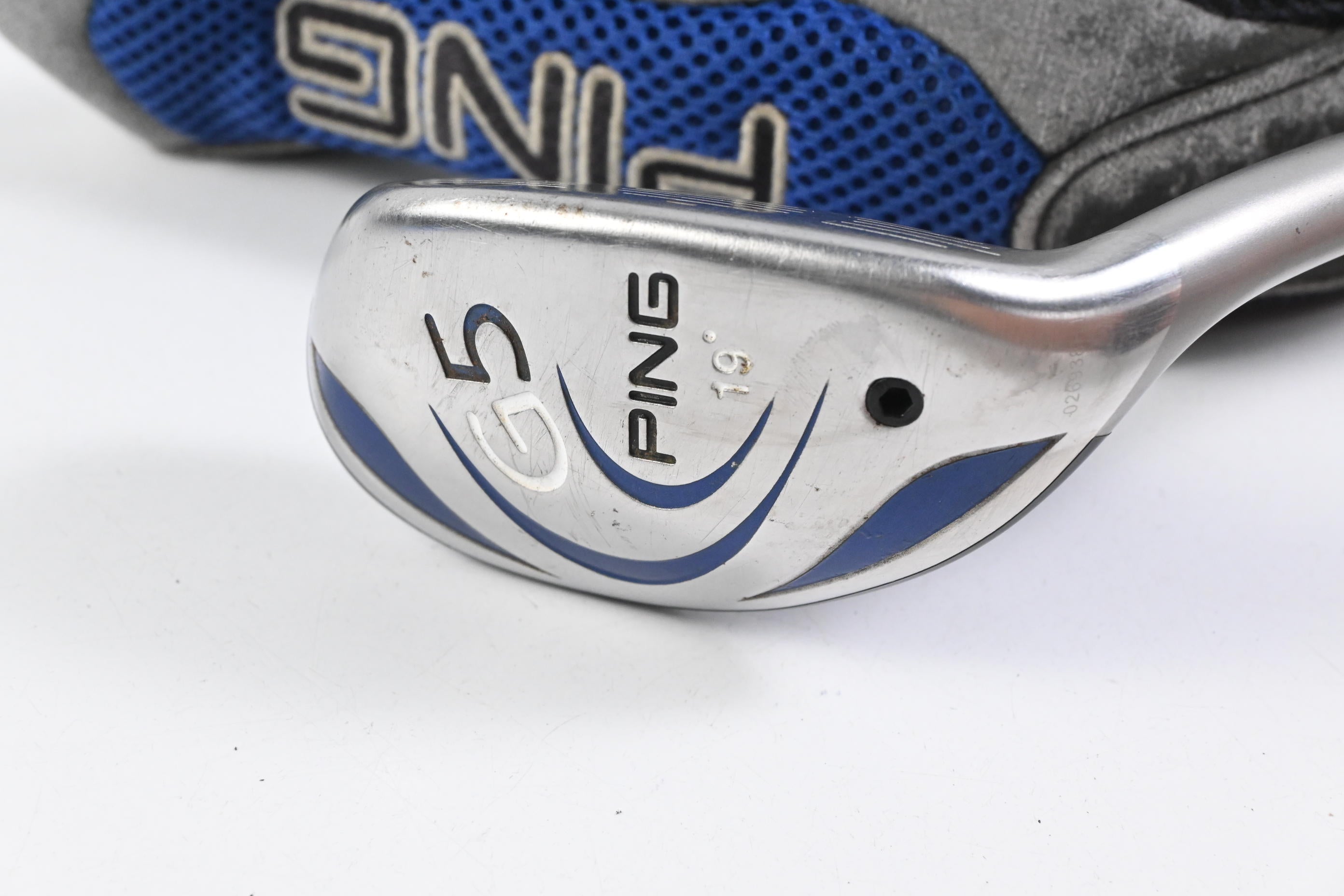 Ping G5 #3 Hybrid / 19 Degree / Stiff Flex Aldila NV Green 85 Shaft