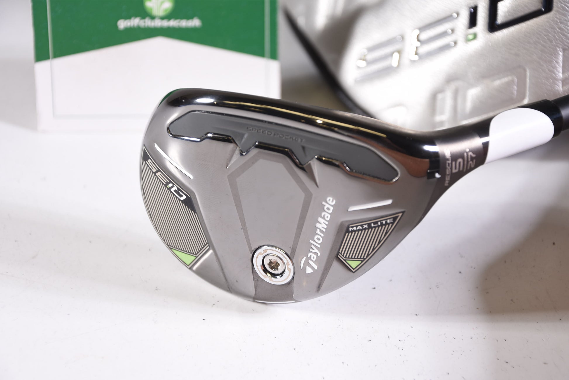 Taylormade Qi35 Max Lite #5 Hybrid / 27 Degree / Senior Flex Vanquish 5